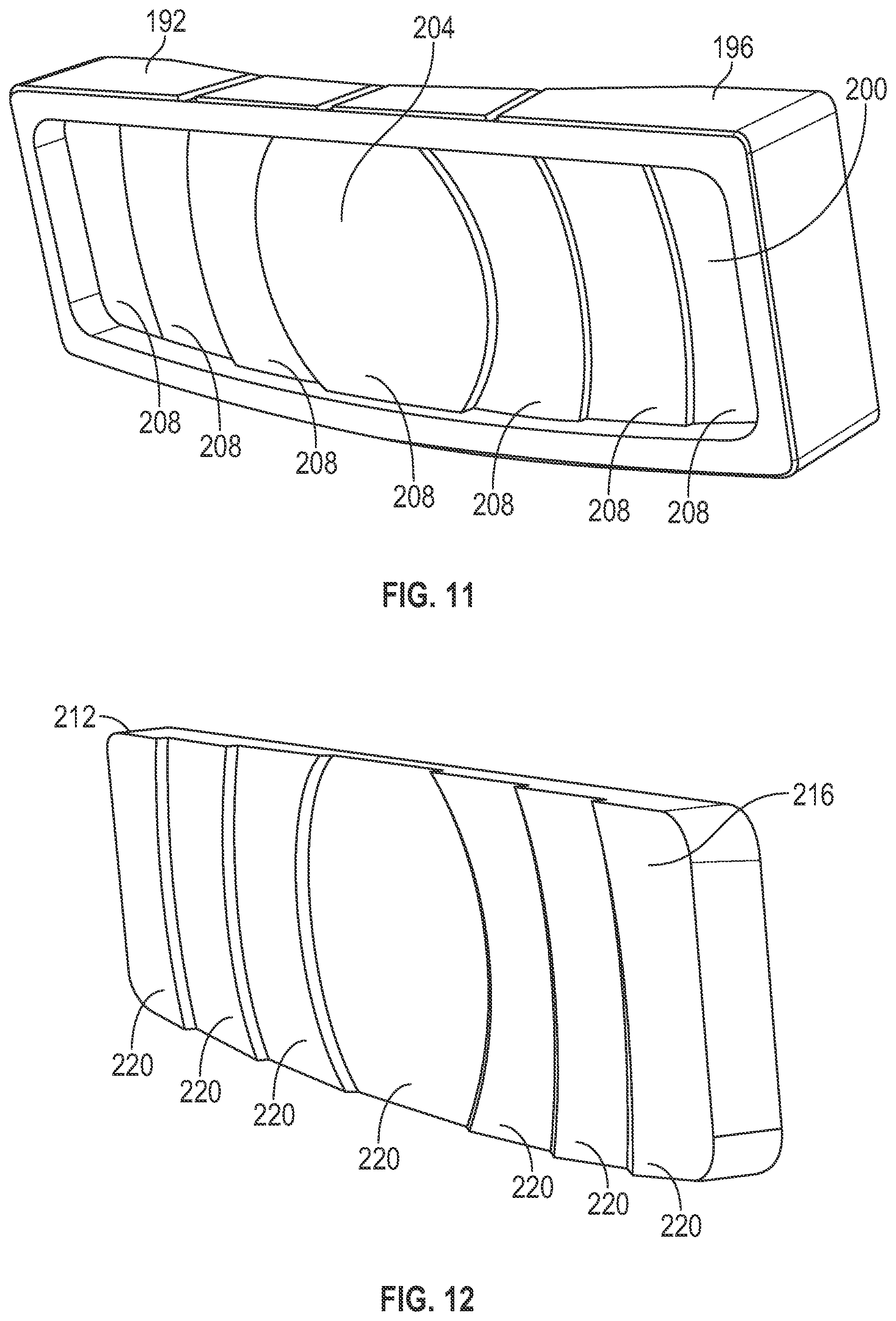 Patent US12102888 Figure 4 – Putter club head with profiled face insert