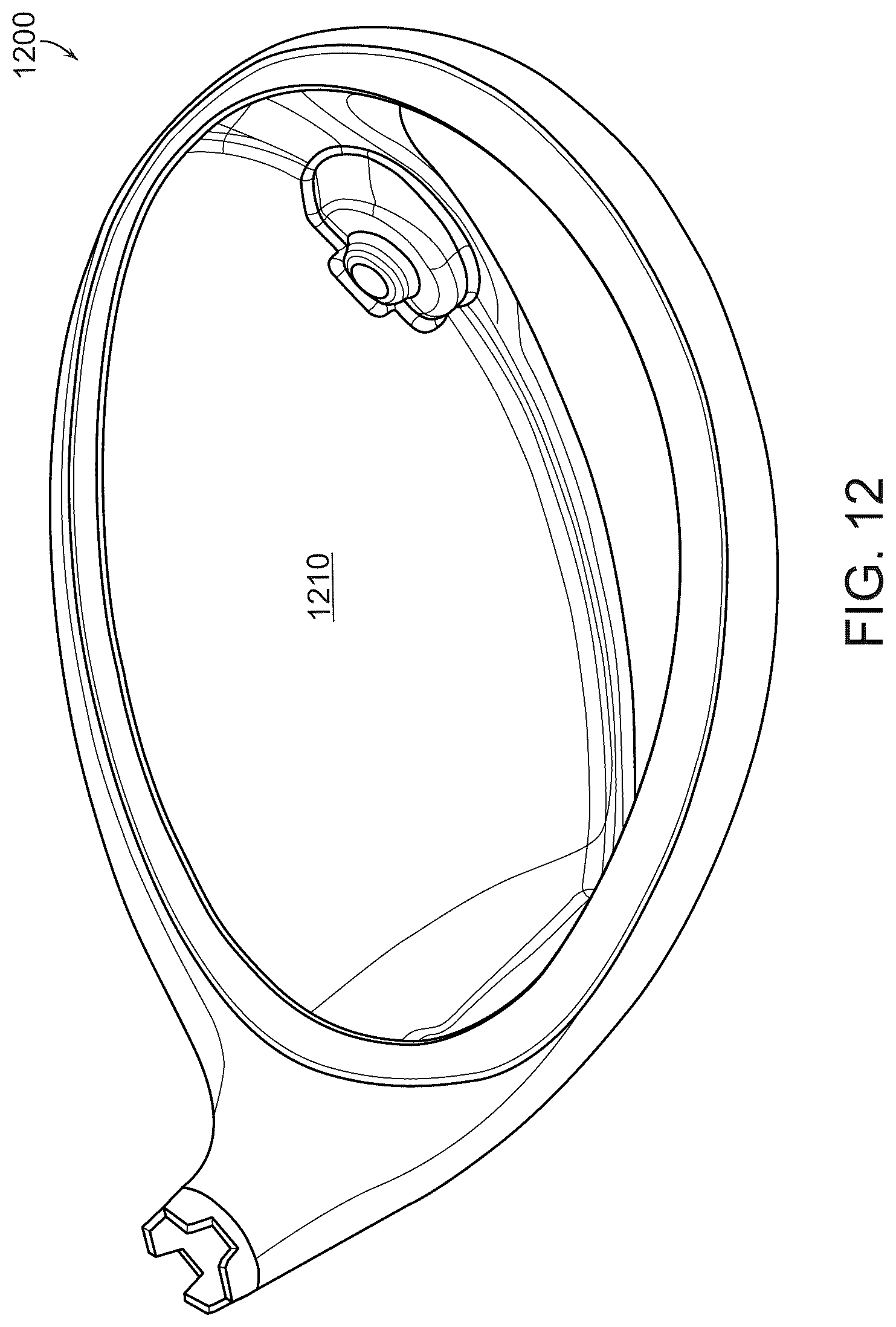 Patent US12102889 Figure 11 – Multi-material golf club head