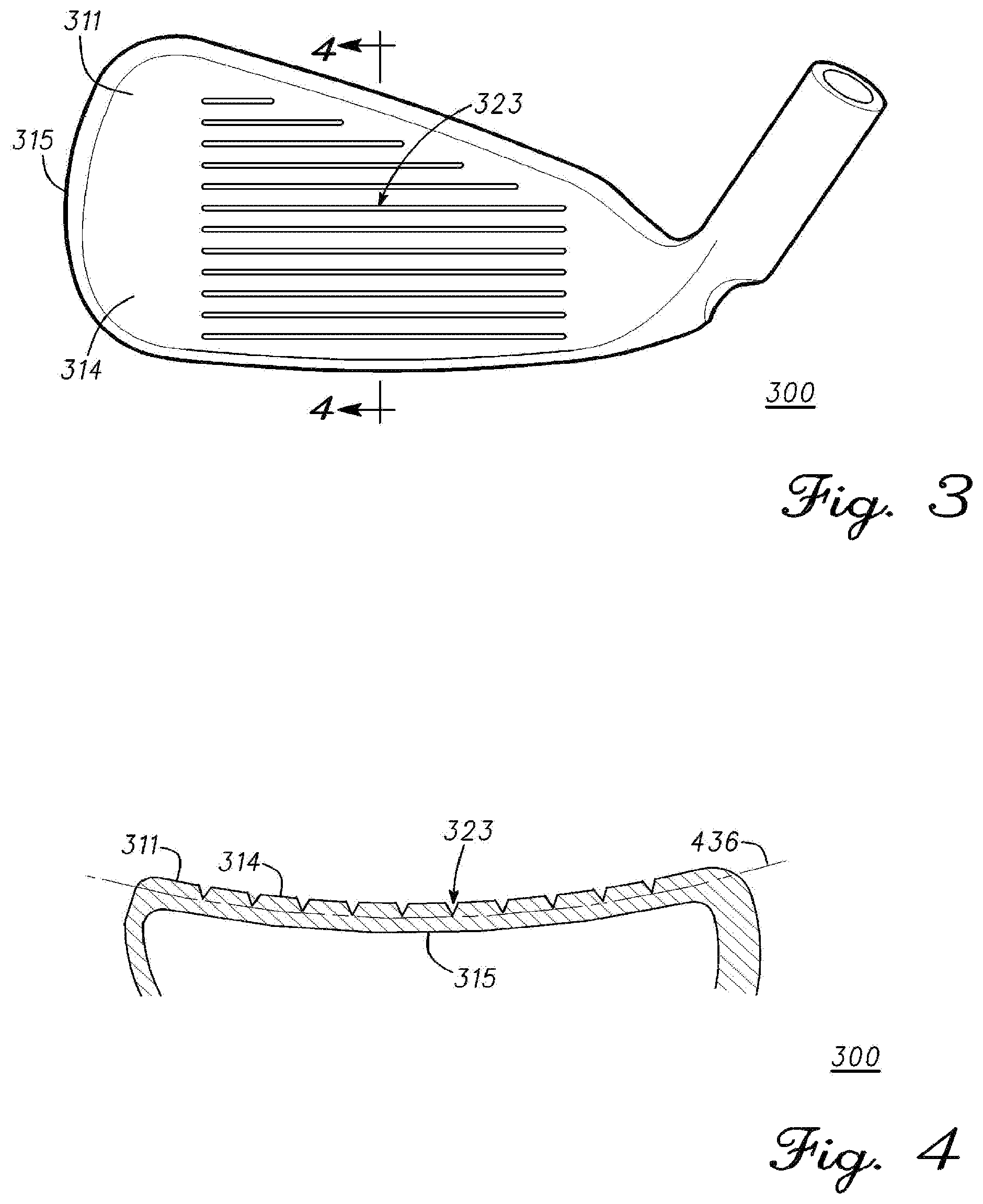 Patent US12102892 Figure 2 – Club heads having reinforced club head faces and related methods