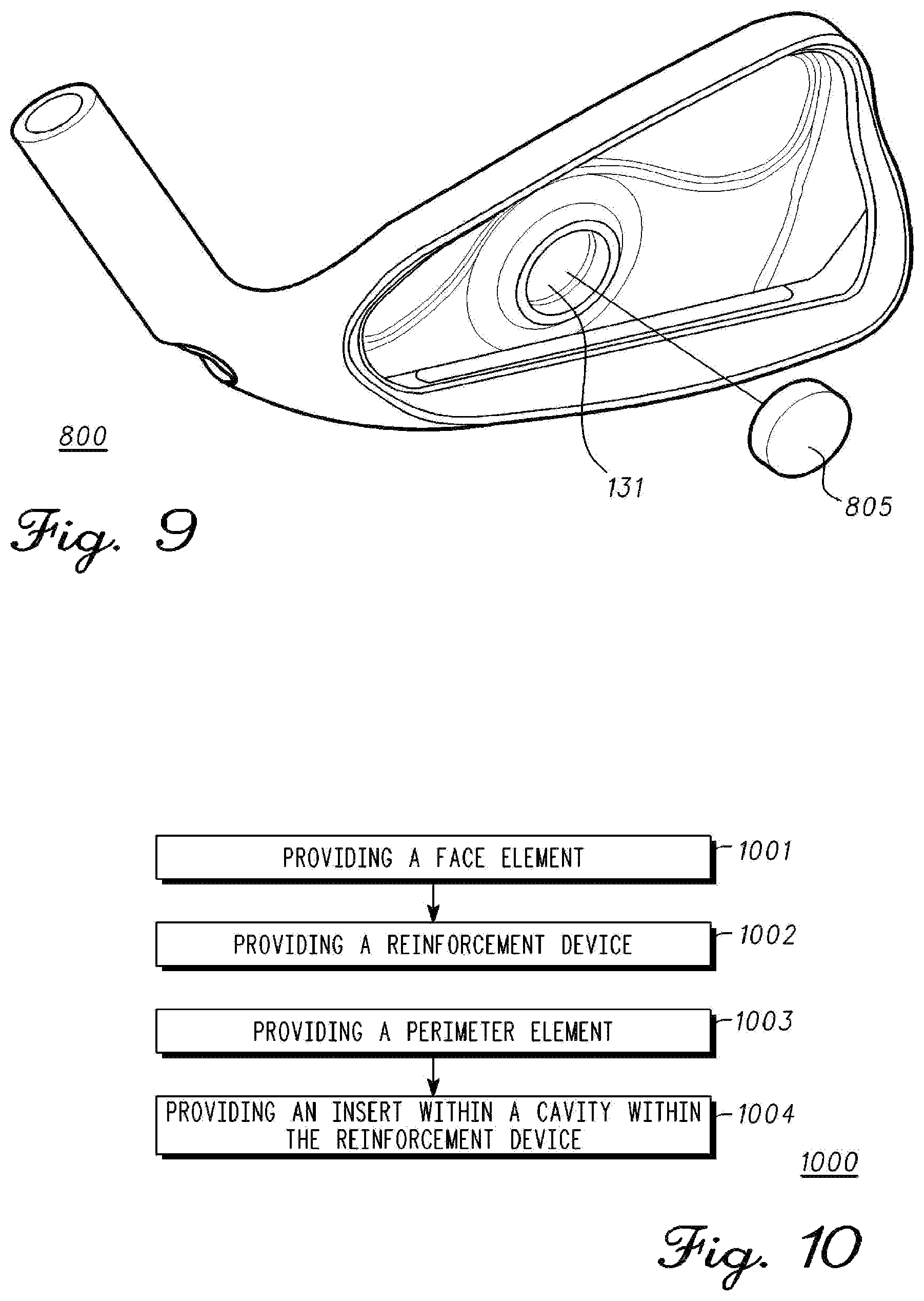Patent US12102892 Figure 5 – Club heads having reinforced club head faces and related methods