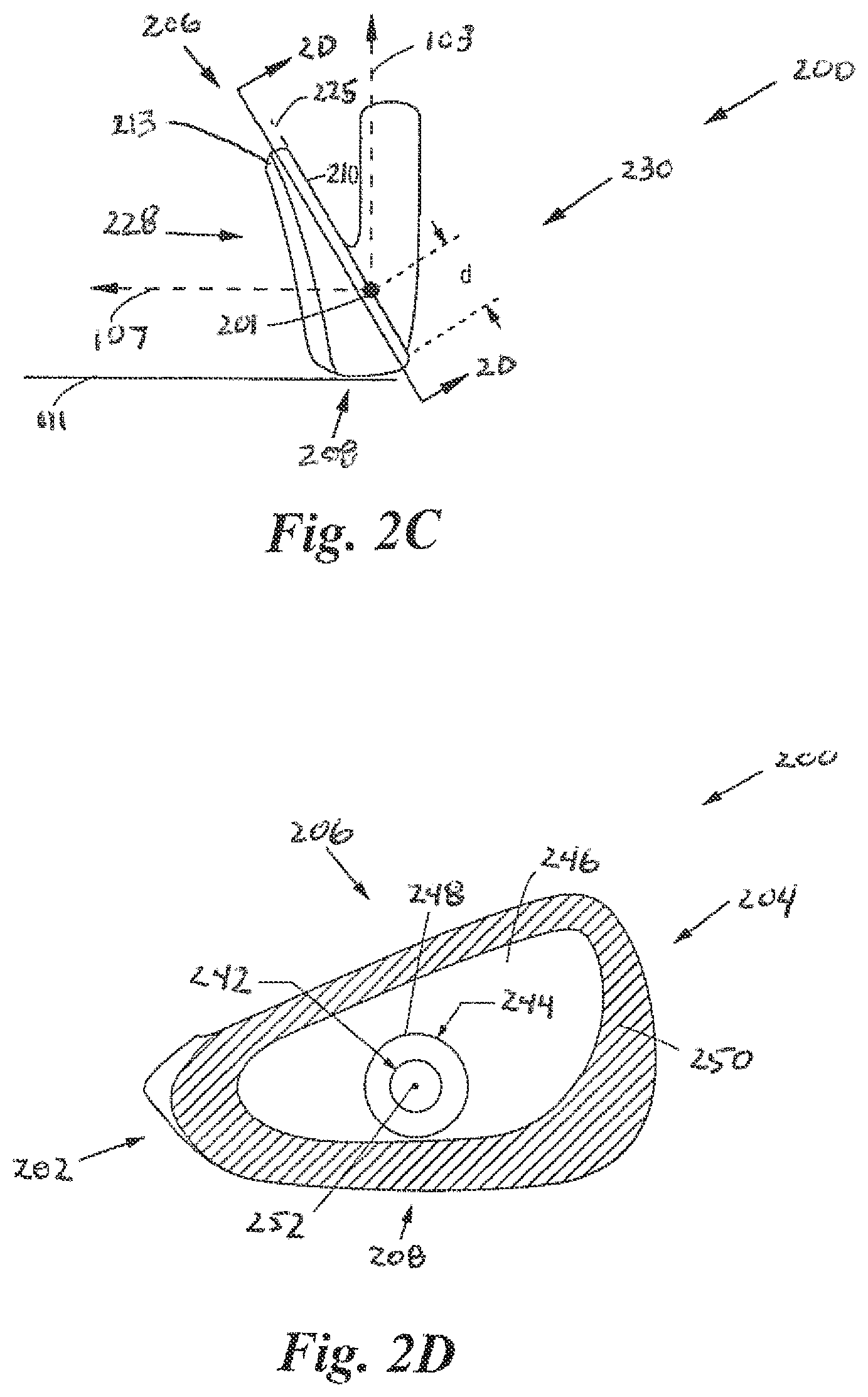 Patent US12102894 Figure 4 – Iron type golf club head