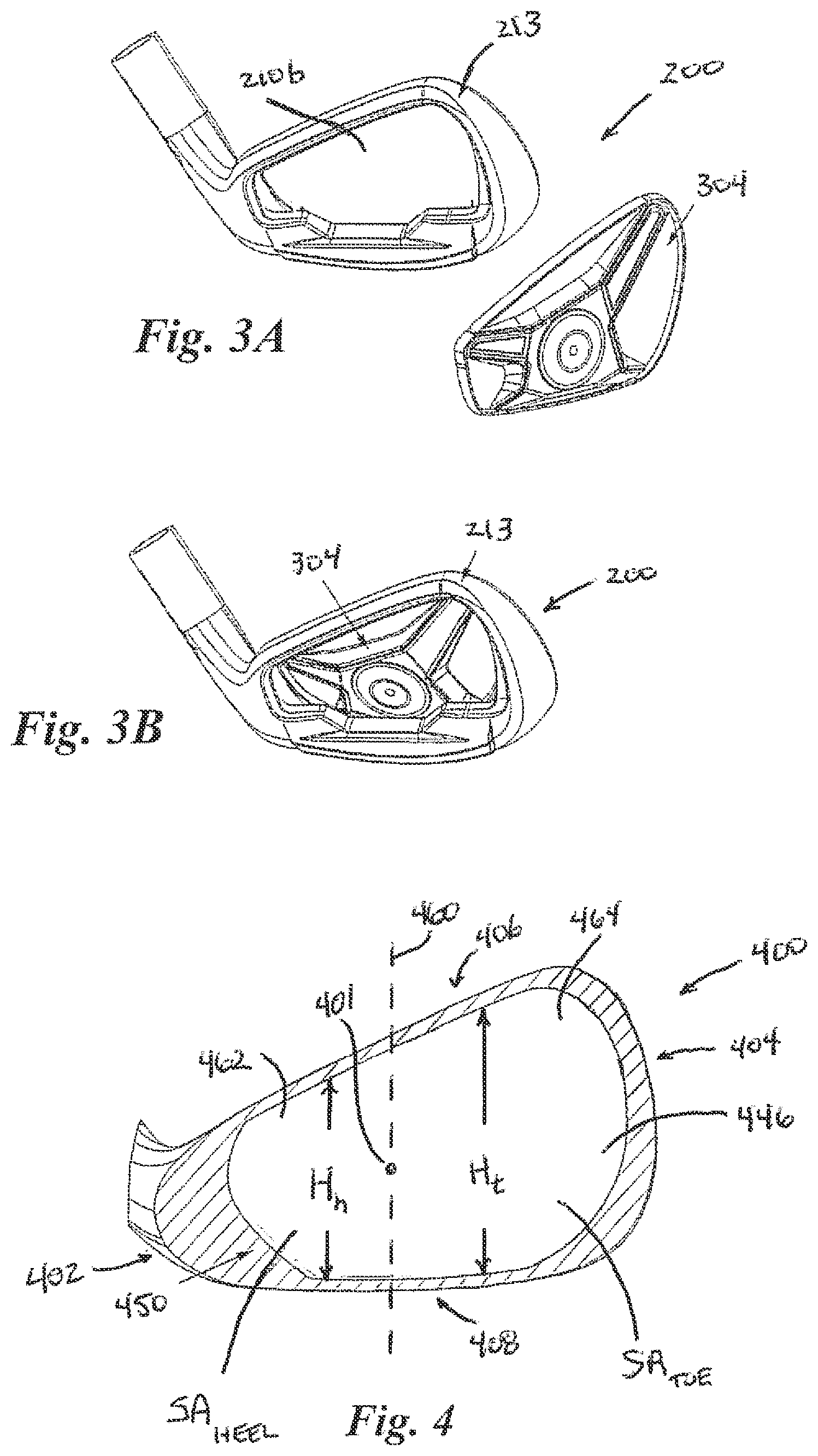 Patent US12102894 Figure 5 – Iron type golf club head