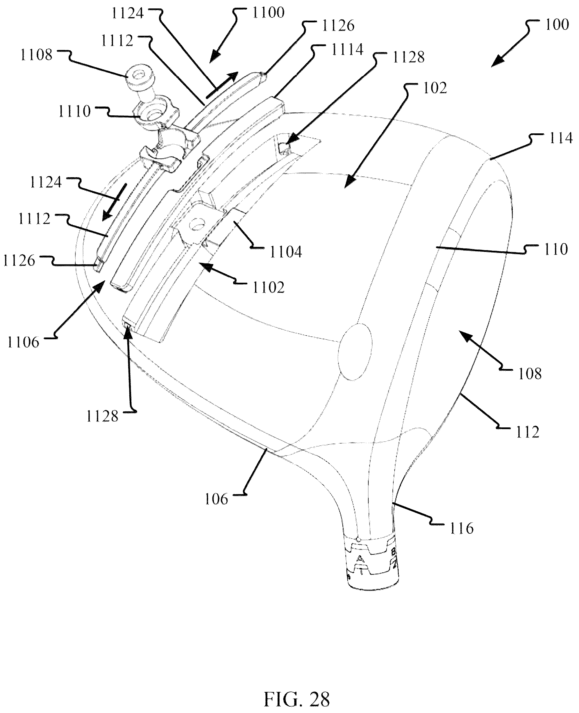 Patent US12102895 Figure 17 – Golf club having an adjustable weight assembly