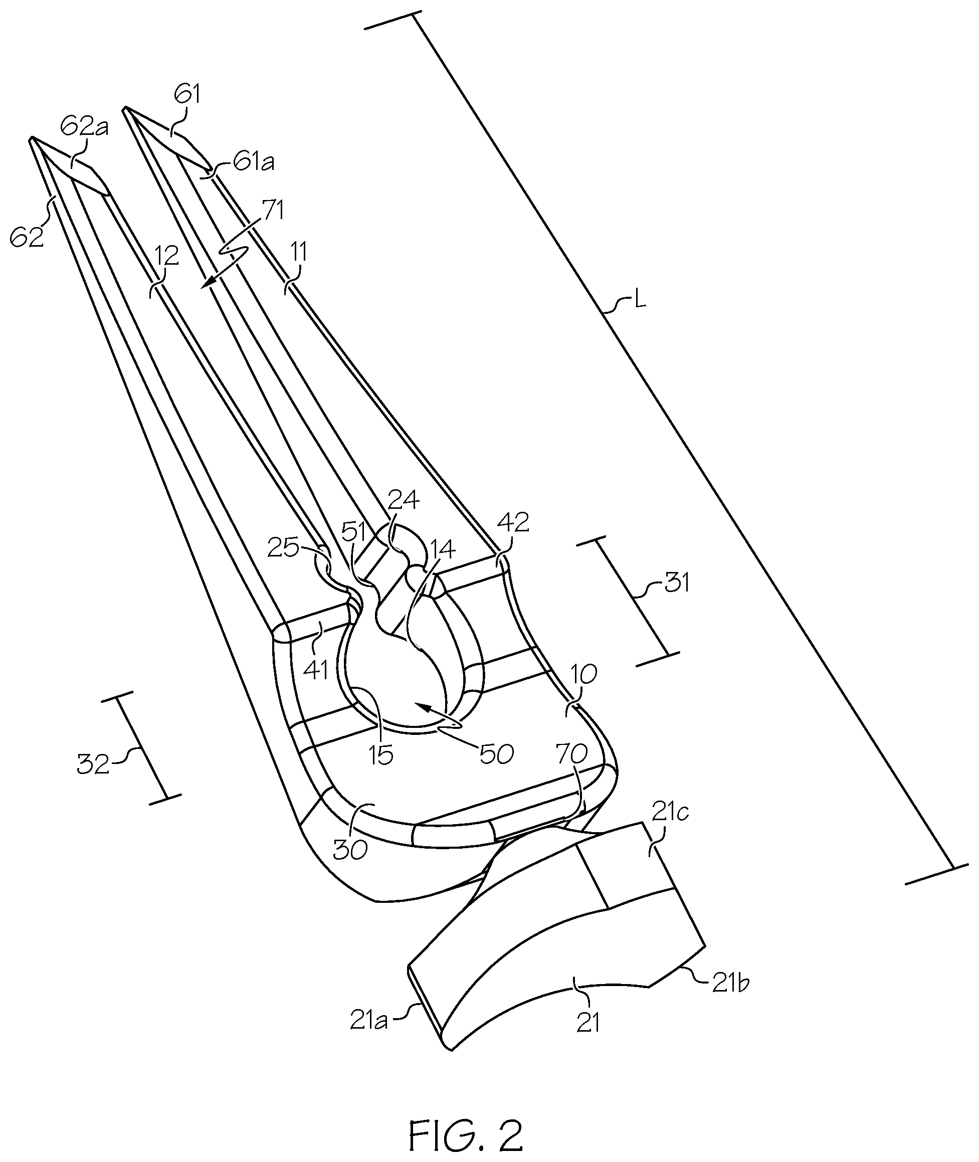 Patent US12102897 Figure 2 – Multi-purpose golf tool