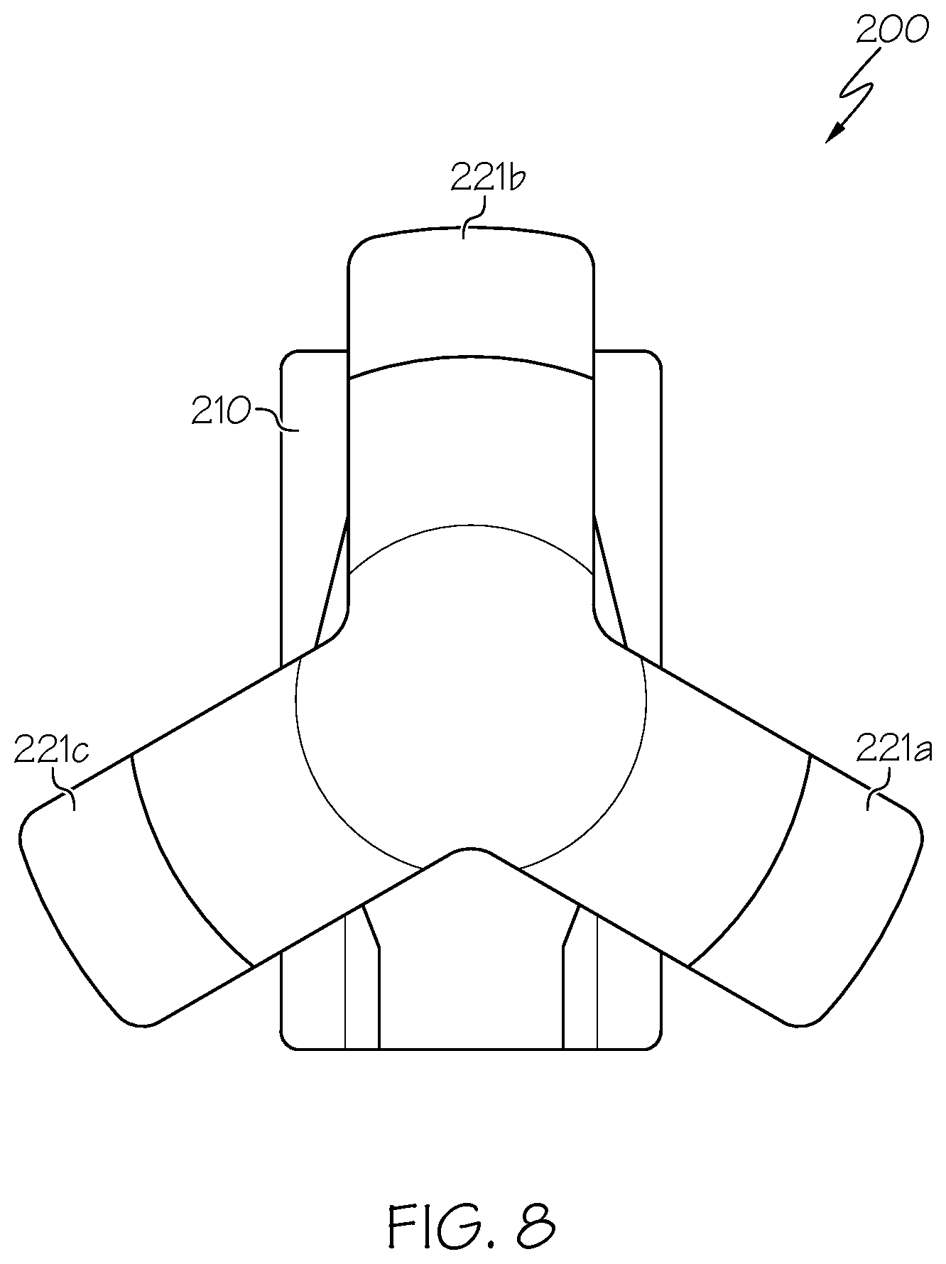 Patent US12102897 Figure 8 – Multi-purpose golf tool