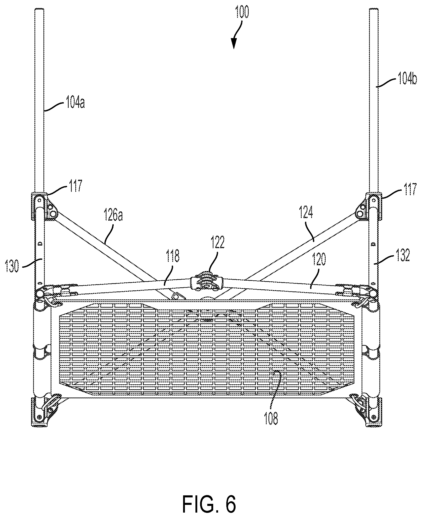 Patent US12102899 Figure 5 – Sports rebounding and goal apparatus