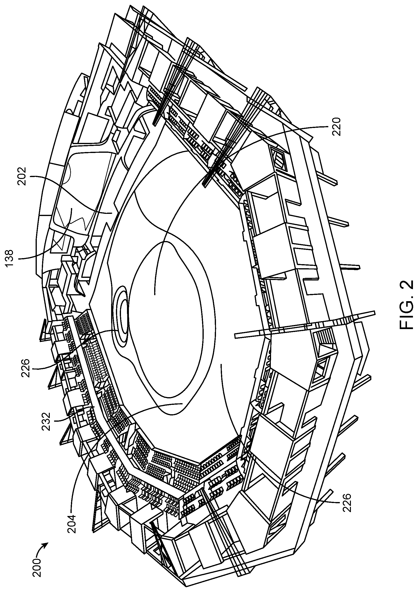 Patent US12102900 Figure 2 – Golf simulator system and method