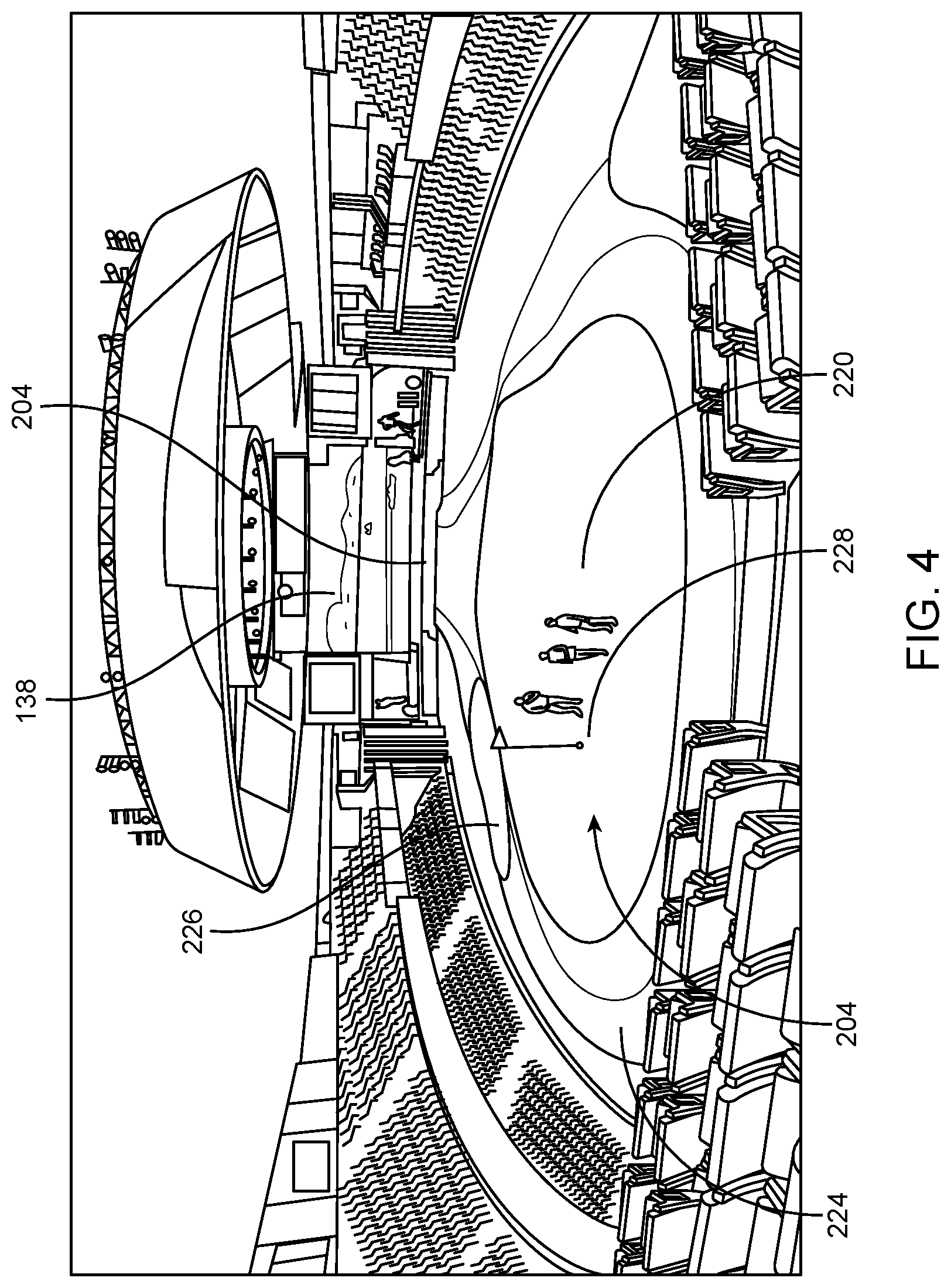 Patent US12102900 Figure 4 – Golf simulator system and method