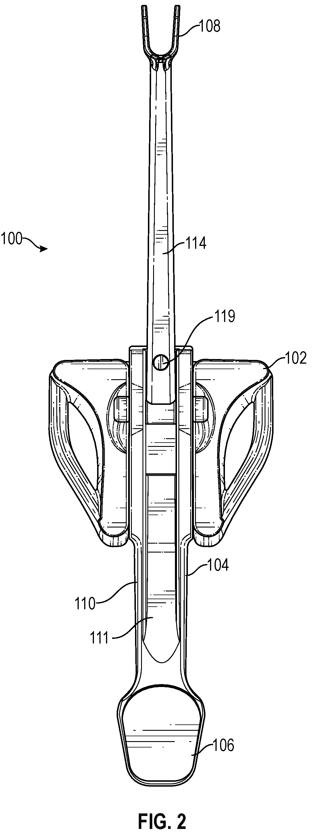Patent US12102901 Figure 2 – Step-activated ball tossing apparatus