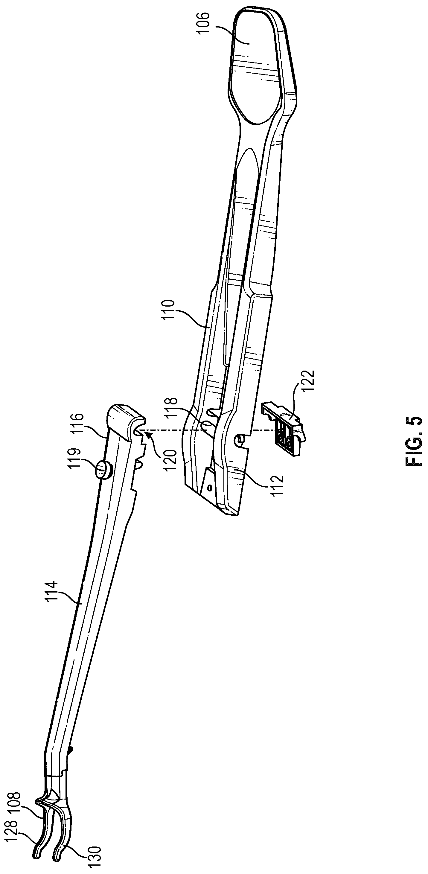 Patent US12102901 Figure 5 – Step-activated ball tossing apparatus