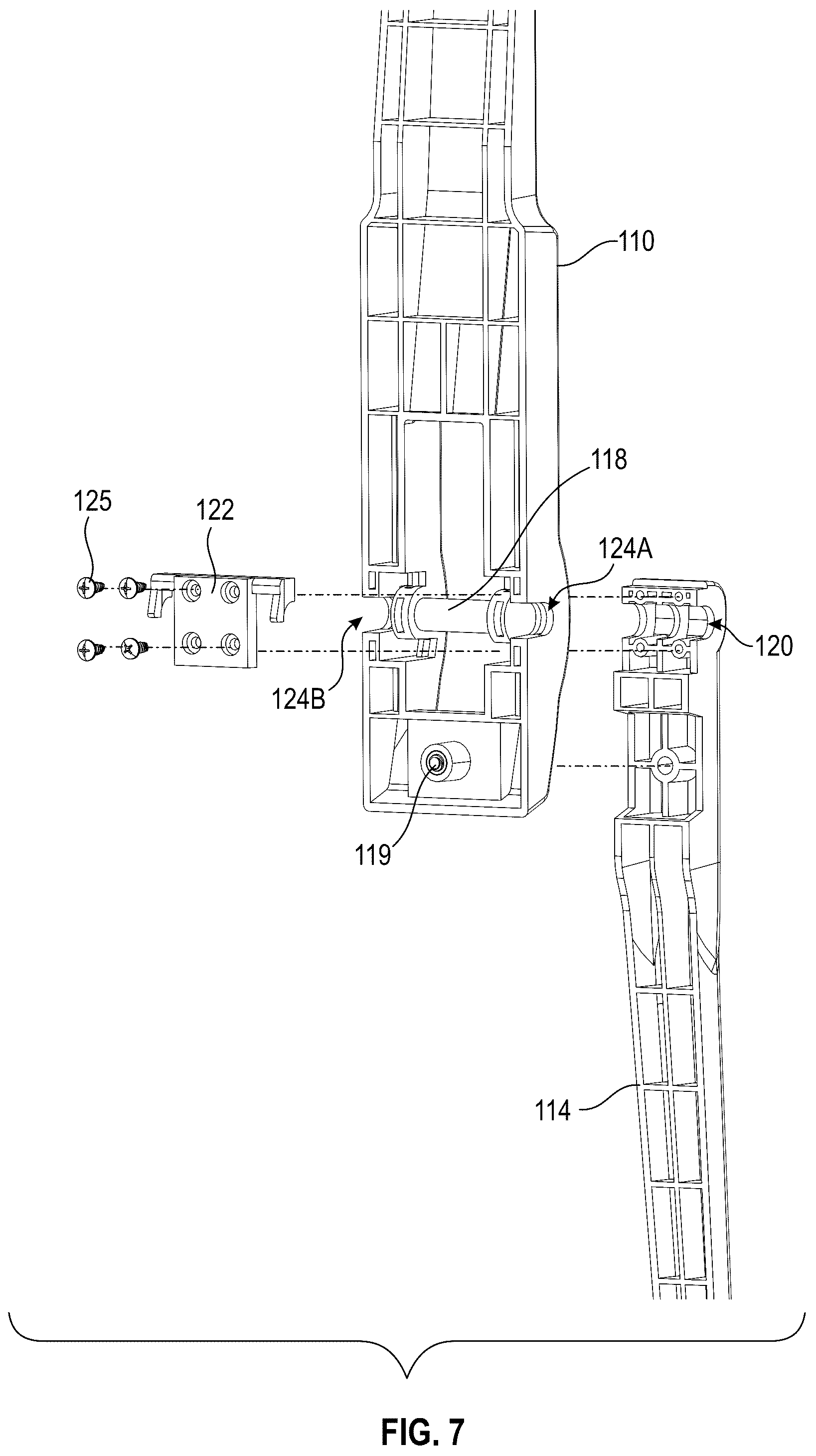 Patent US12102901 Figure 7 – Step-activated ball tossing apparatus