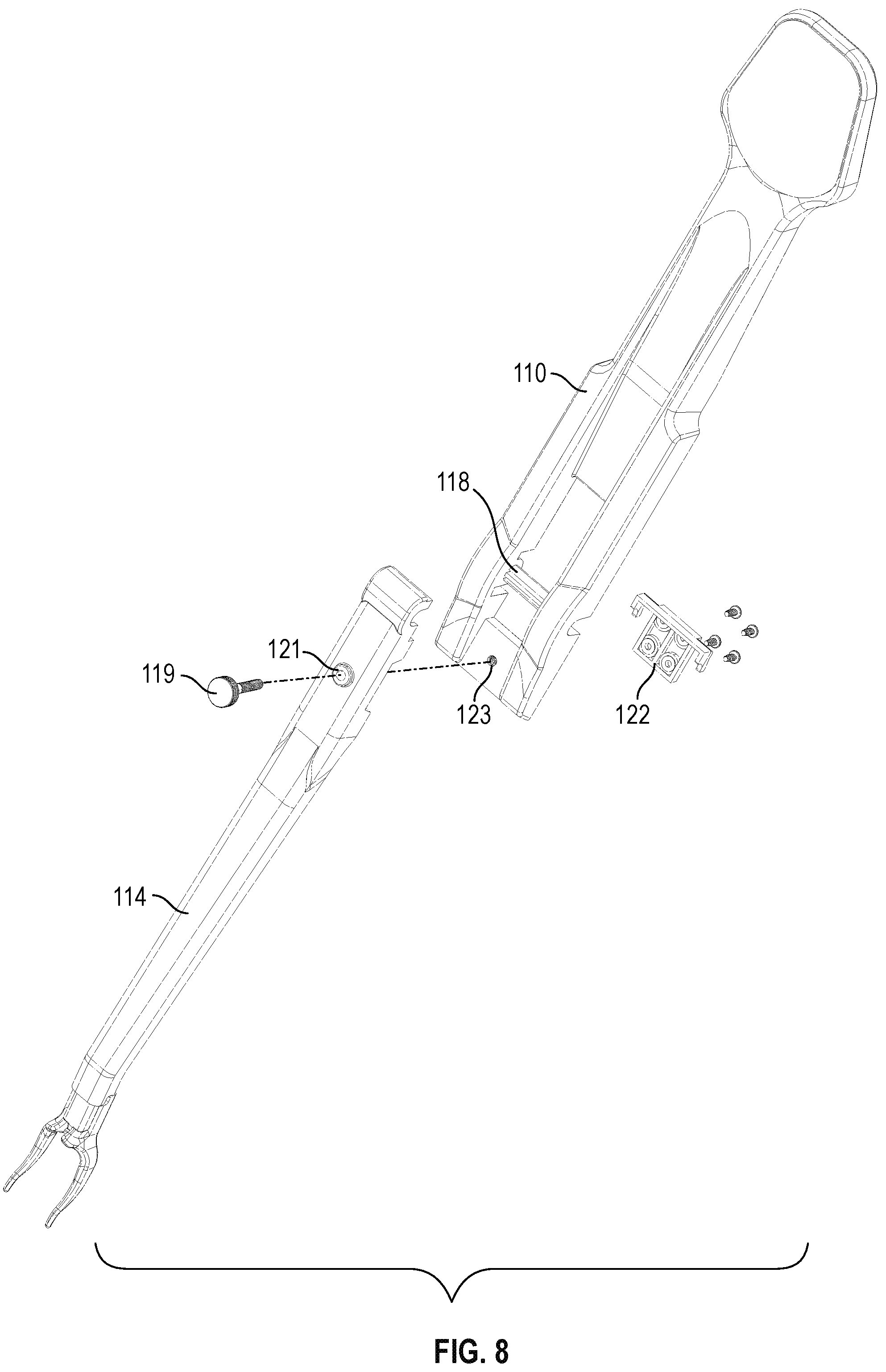 Patent US12102901 Figure 8 – Step-activated ball tossing apparatus