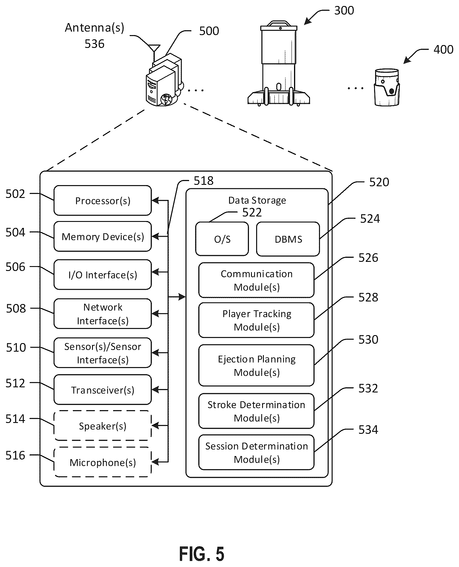 Patent US12102902 Figure 5 – Autonomous ball machines