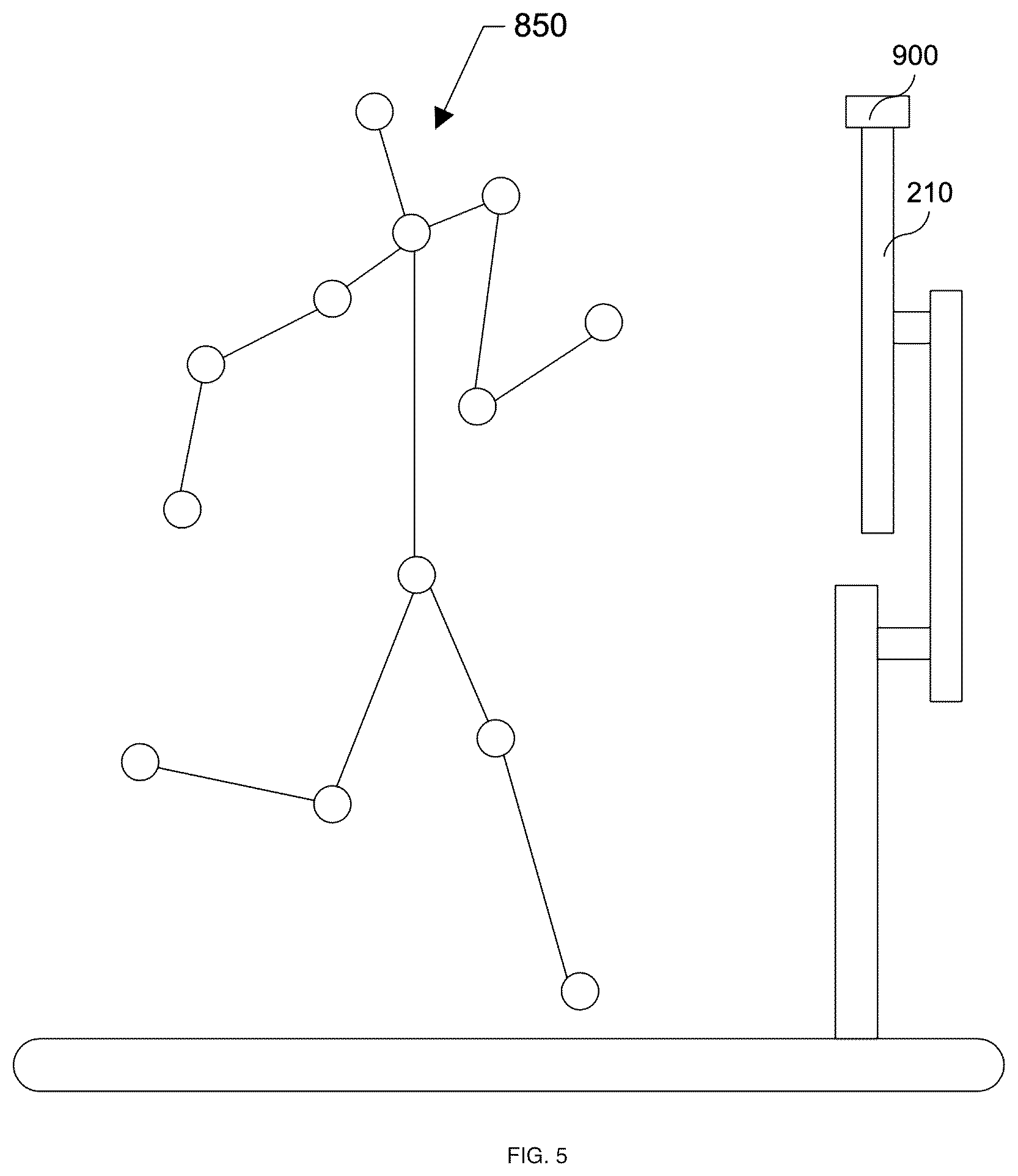 Patent US12102903 Figure 5 – Ambulation simulation systems, terrain simulation systems, treadmill systems, and related systems and methods