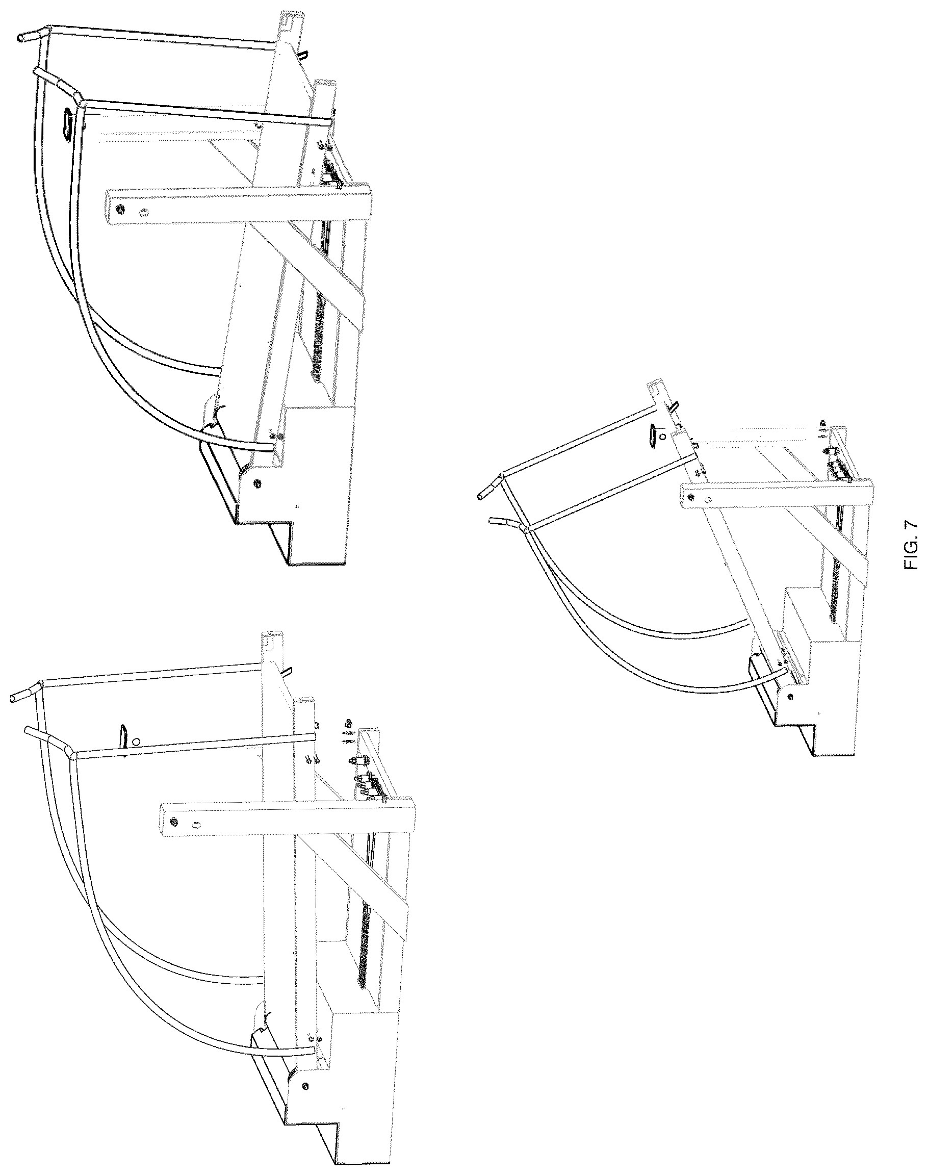 Patent US12102903 Figure 7 – Ambulation simulation systems, terrain simulation systems, treadmill systems, and related systems and methods