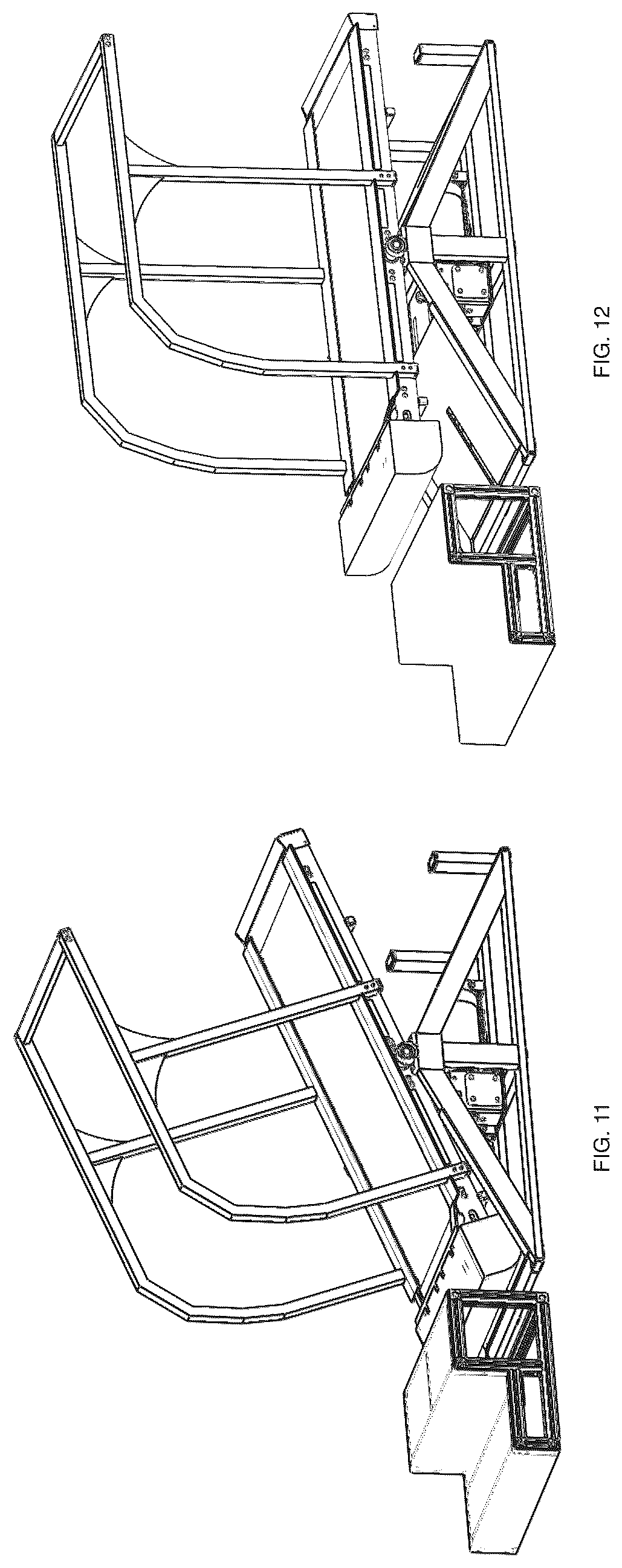 Patent US12102903 Figure 11 – Ambulation simulation systems, terrain simulation systems, treadmill systems, and related systems and methods