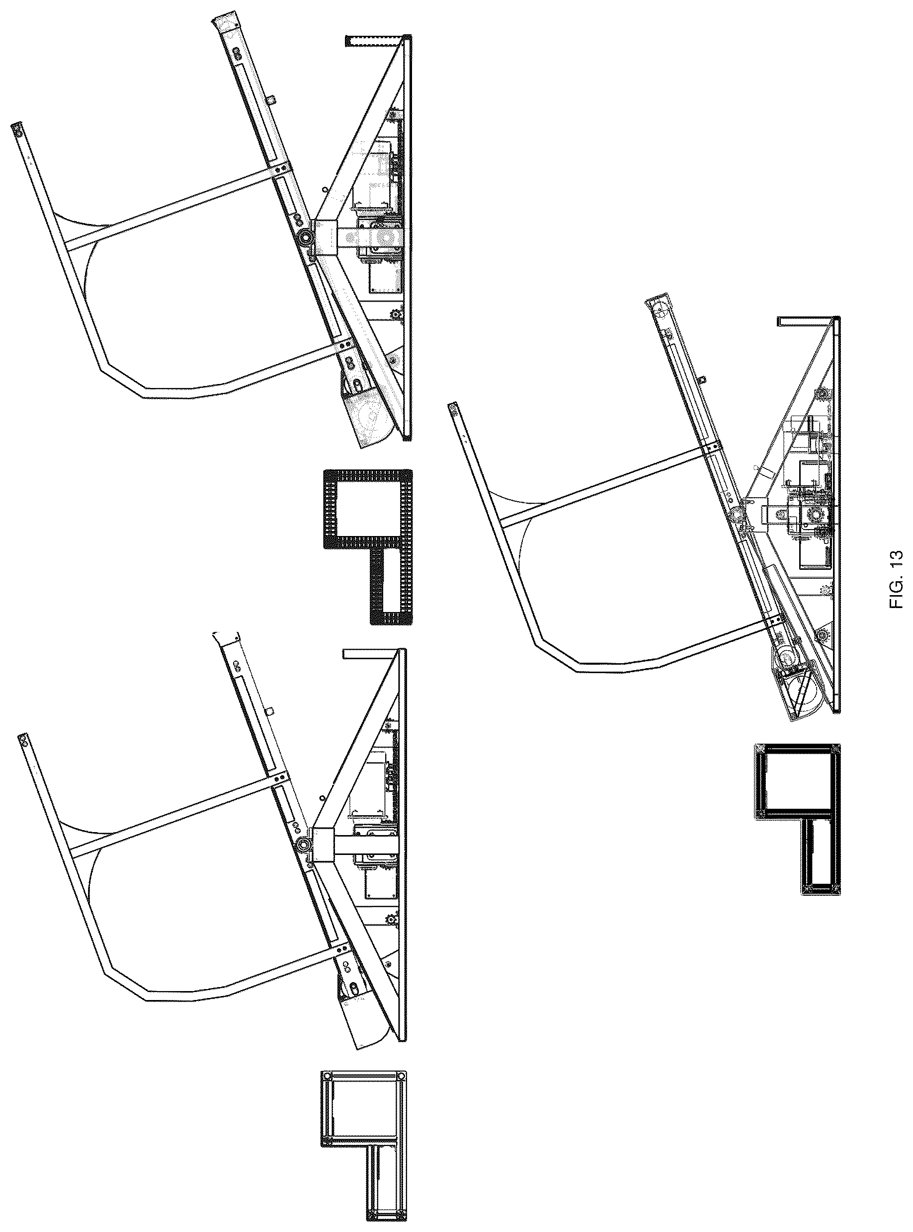 Patent US12102903 Figure 12 – Ambulation simulation systems, terrain simulation systems, treadmill systems, and related systems and methods