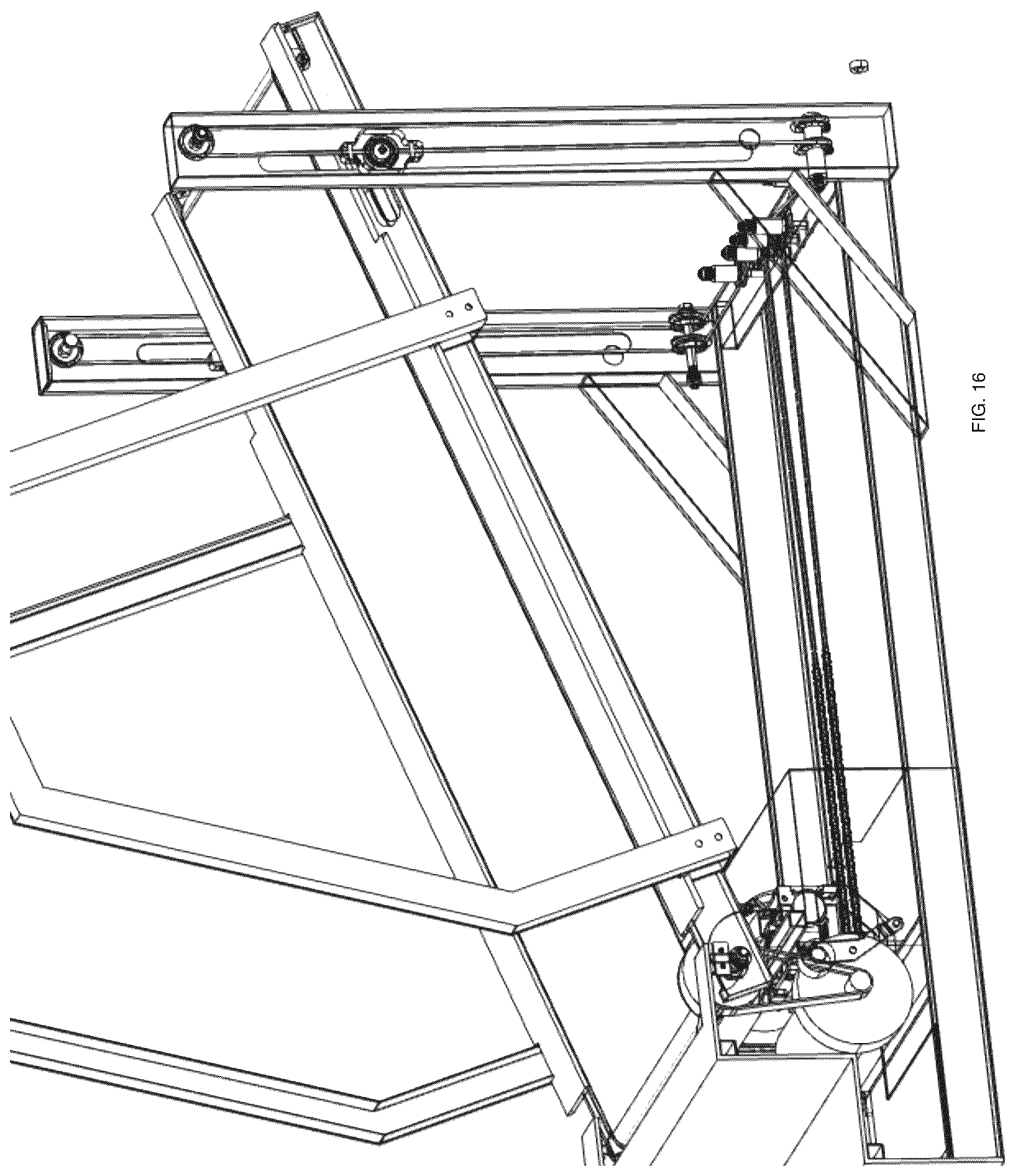 Patent US12102903 Figure 15 – Ambulation simulation systems, terrain simulation systems, treadmill systems, and related systems and methods
