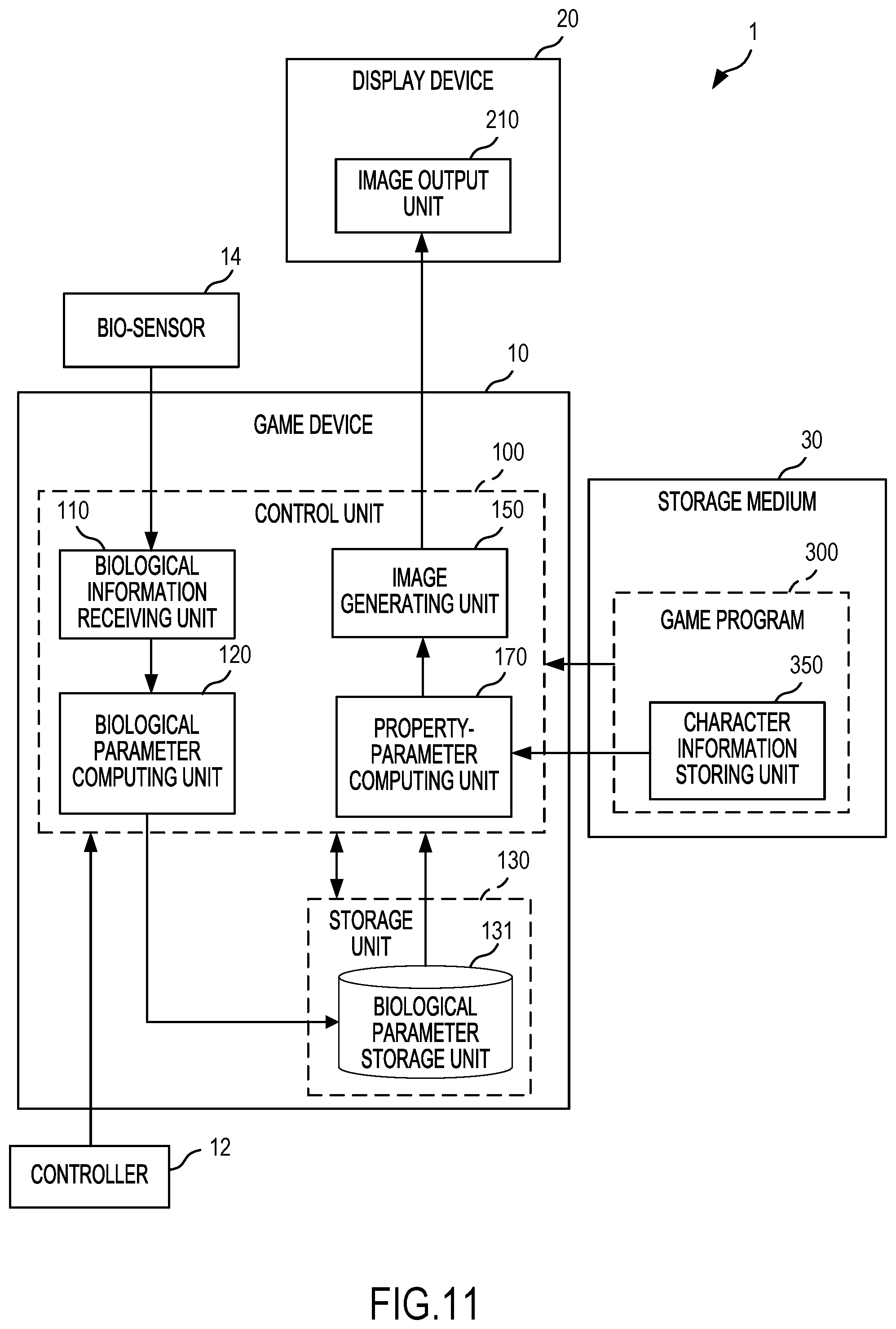 Patent US12102907 Figure 11 – Game device and computer-readable recording medium