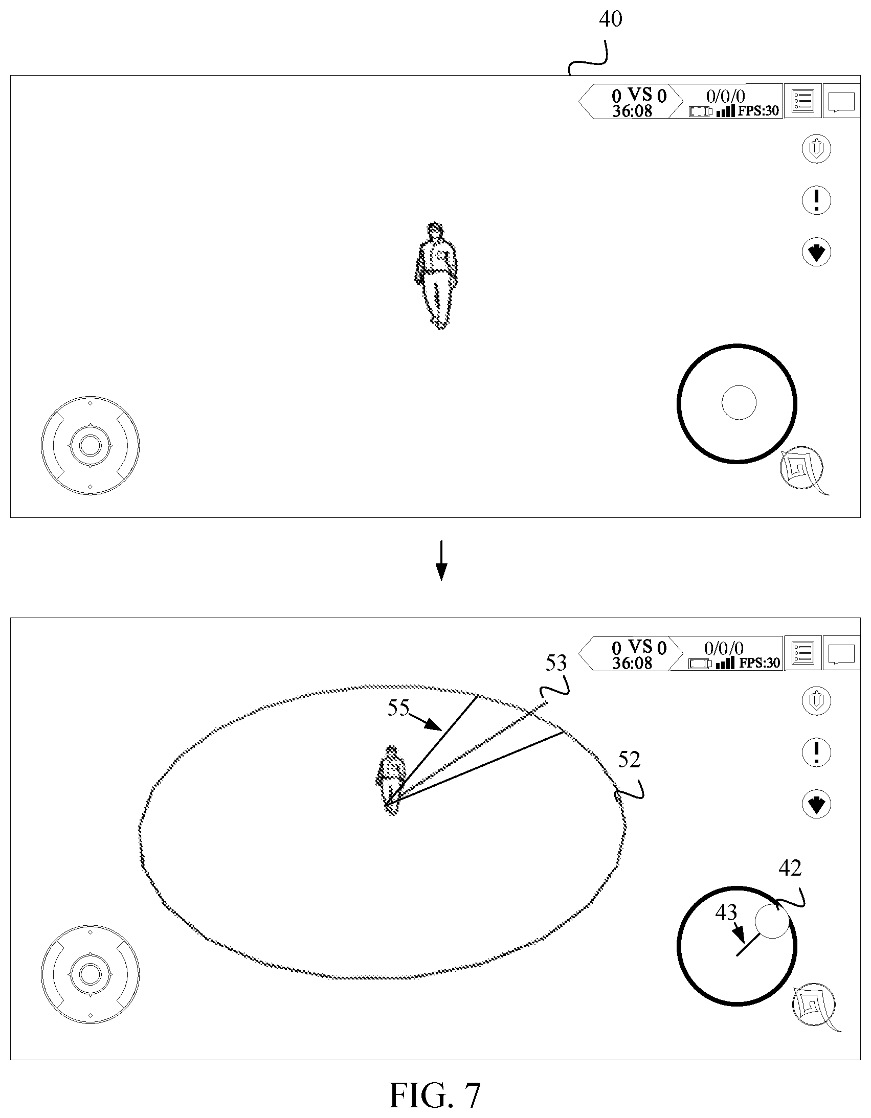 Patent US12102916 Figure 6 – Ability aiming method and apparatus in three-dimensional virtual environment, device, and storage medium