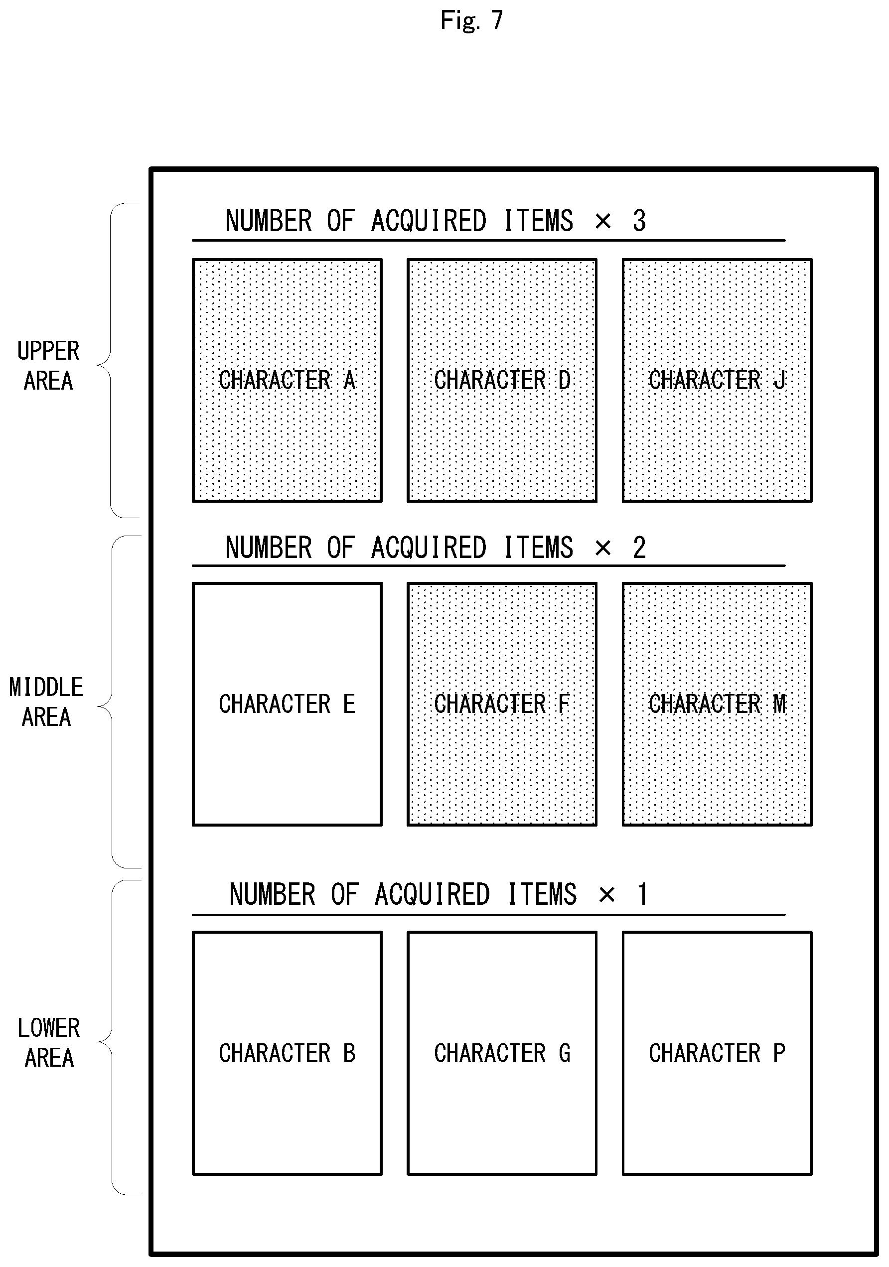 Patent US12102922 Figure 5 – Non-transitory computer-readable storage medium having information processing program stored therein, information processing apparatus, information processing system, and information processing method for playing a game having a predetermined element selected therein