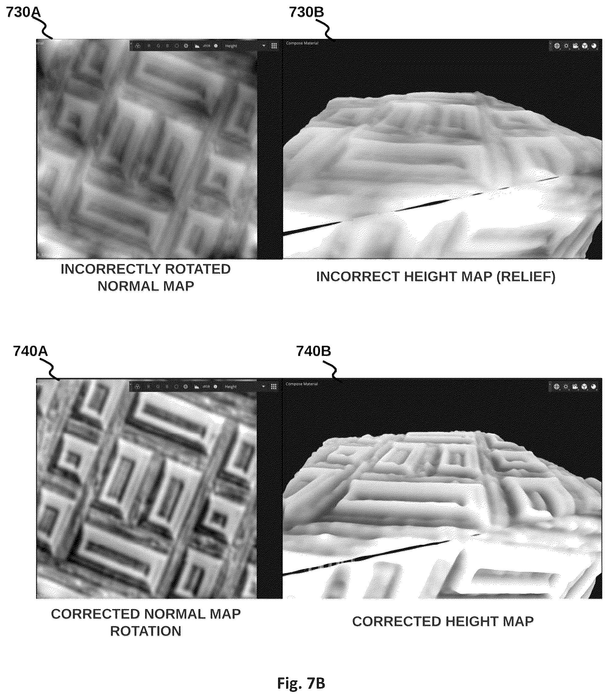 Patent US12102923 Figure 8 – Method and system for automatic normal map detection and correction