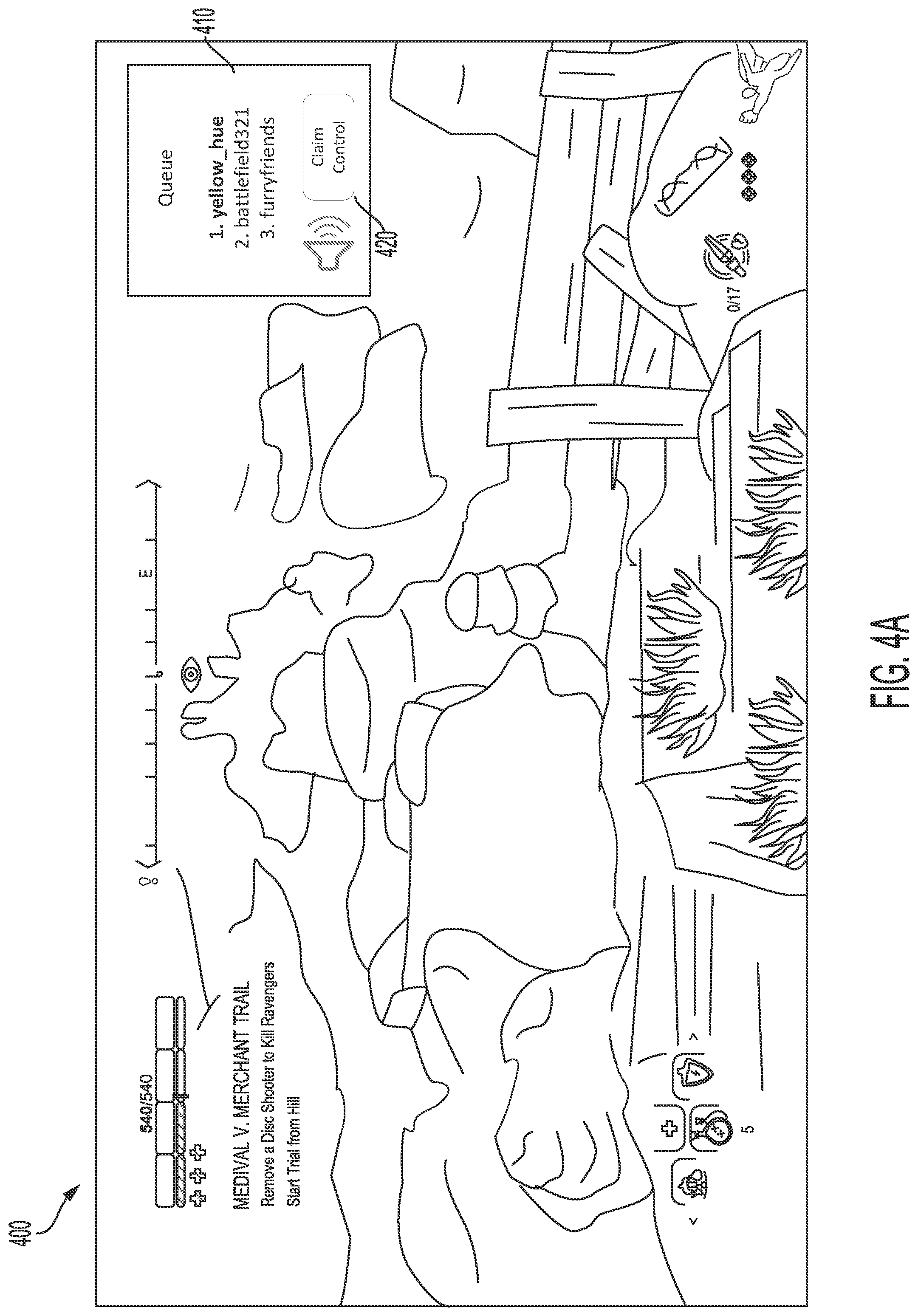 Patent US12102929 Figure 5 – Audio collision queue