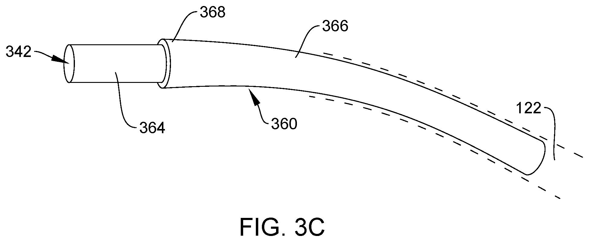 Patent US12102931 Figure 5 – Zip line system with turns and method of use