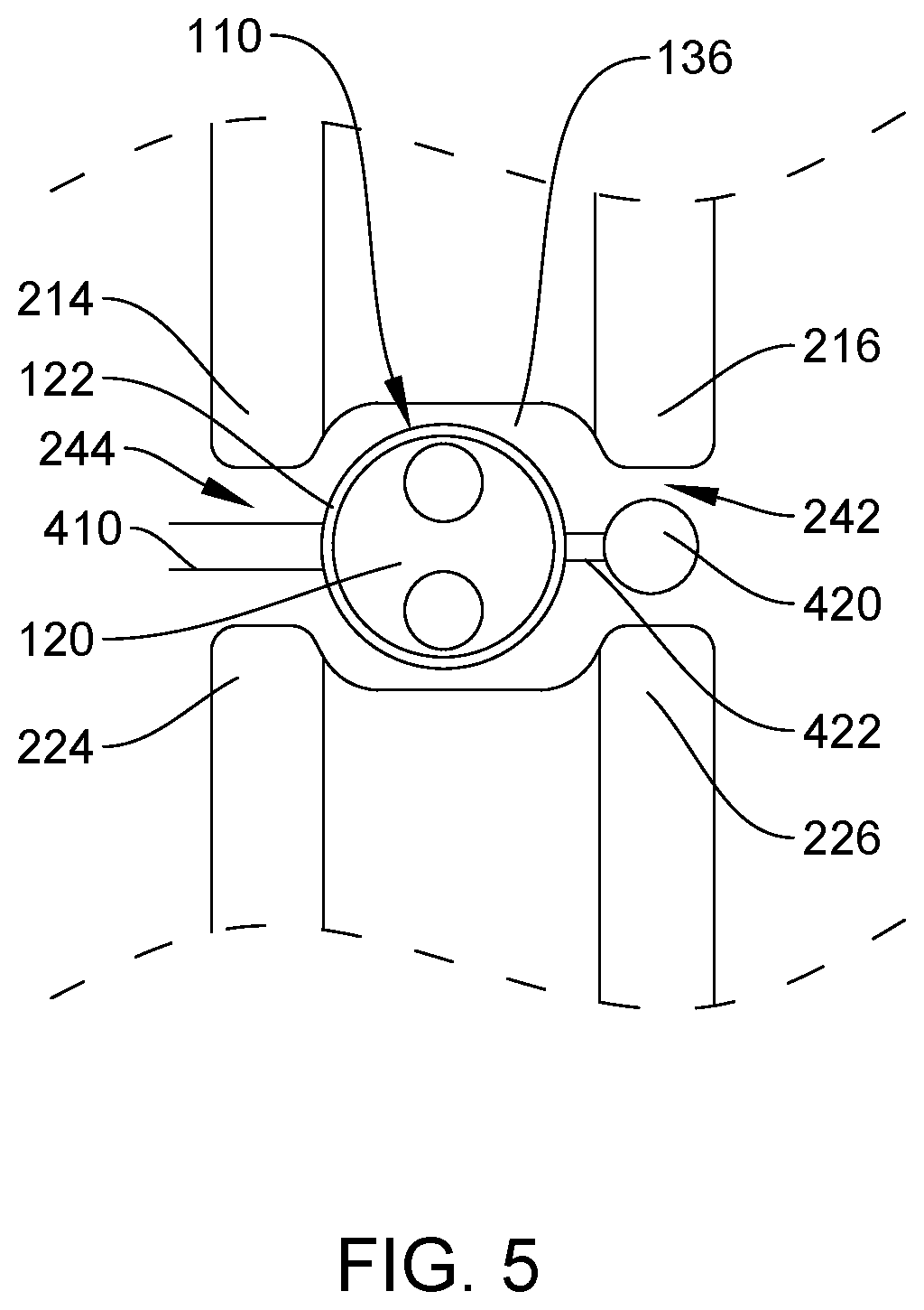 Patent US12102931 Figure 7 – Zip line system with turns and method of use