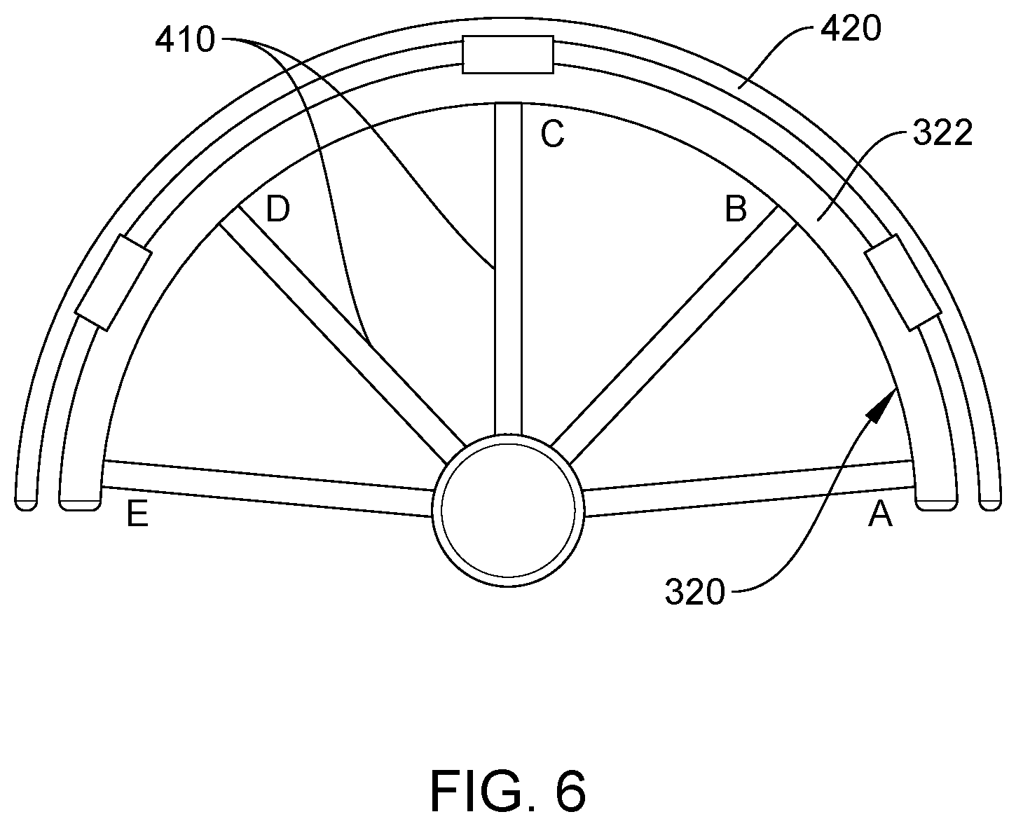 Patent US12102931 Figure 8 – Zip line system with turns and method of use