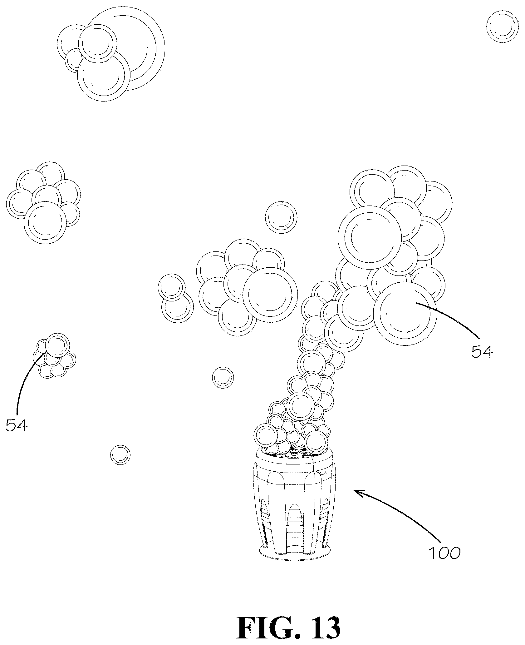 Patent US12102935 Figure 13 – Bubble blower