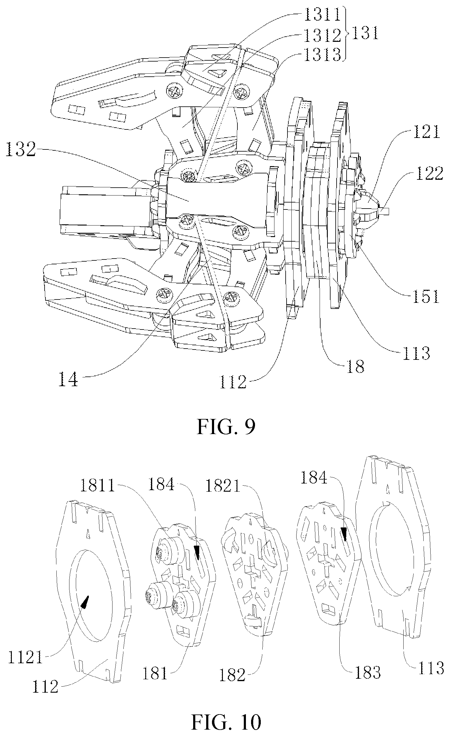 Patent US12102936 Figure 5 – Wearable toy robotic arm
