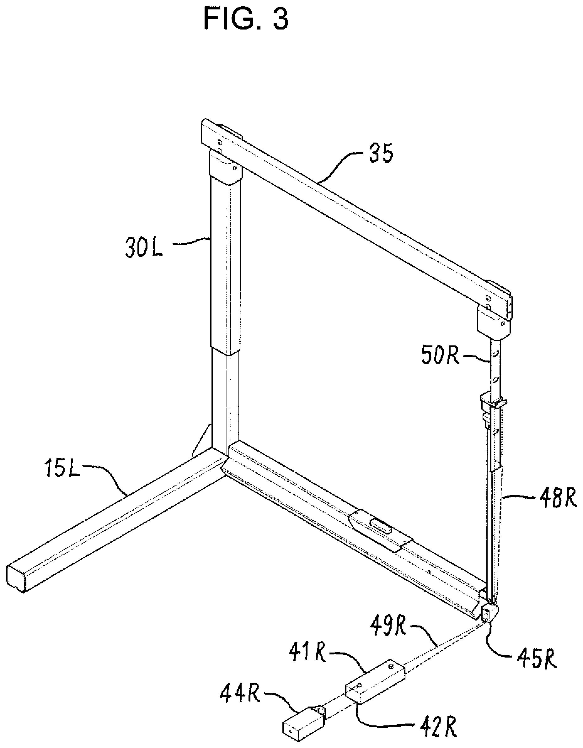 Patent US12102937 Figure 3 – Pedal operated hurdle