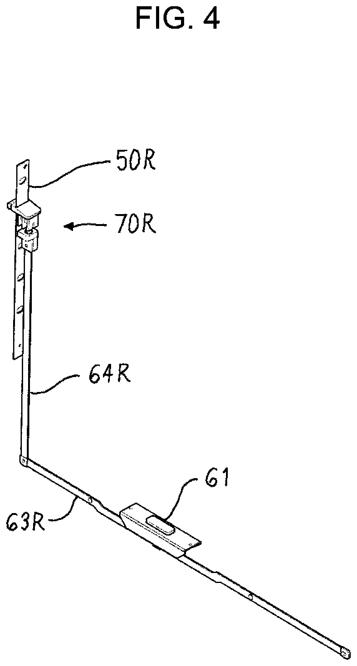 Patent US12102937 Figure 4 – Pedal operated hurdle
