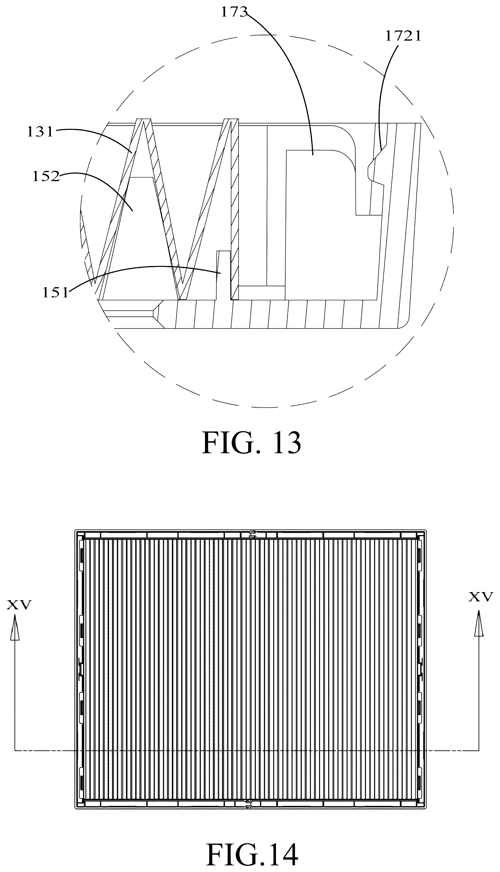 Patent US12102950 Figure 8 – Foldable filter housing for air conditioning