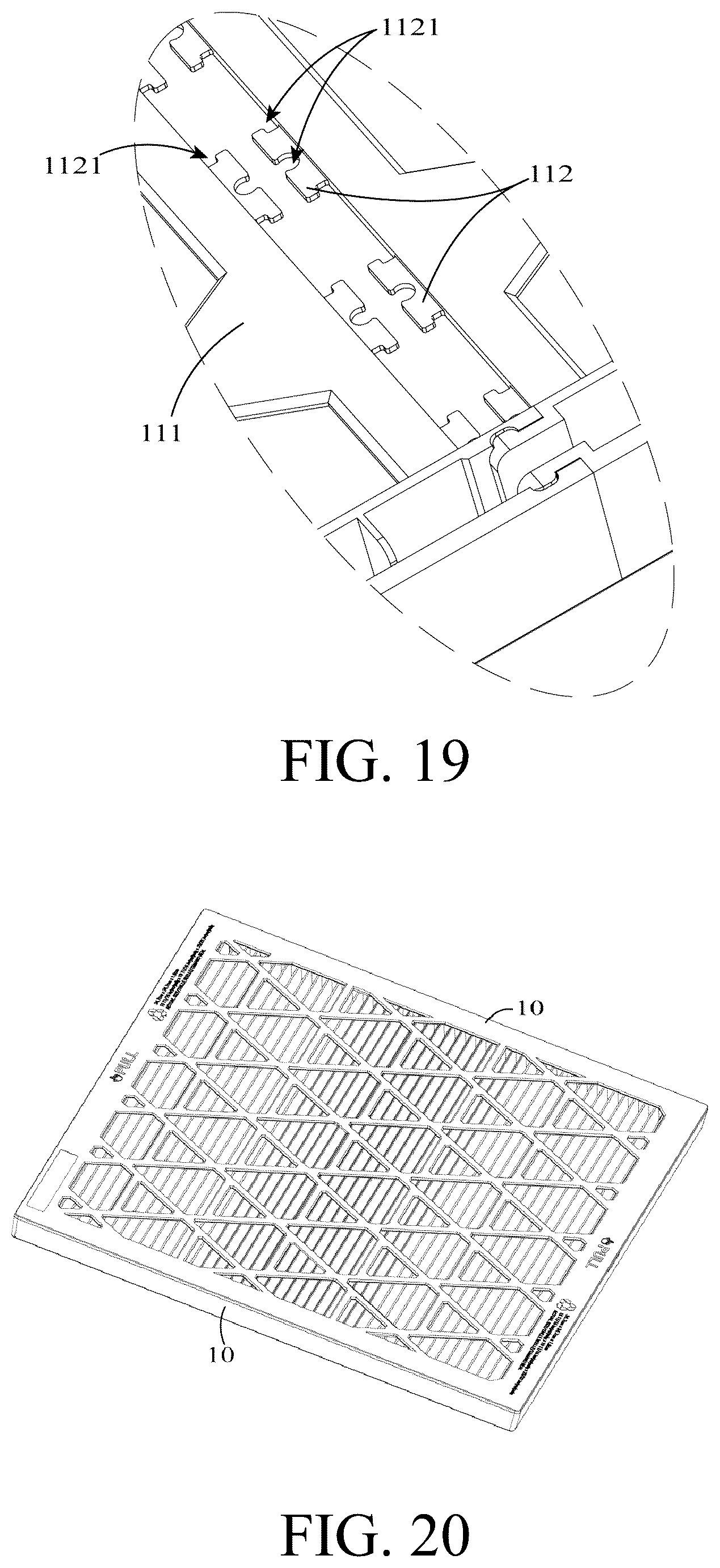 Patent US12102950 Figure 11 – Foldable filter housing for air conditioning