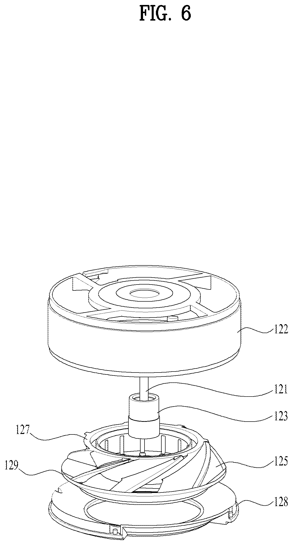 Patent US12102951 Figure 6 – Air cleaner