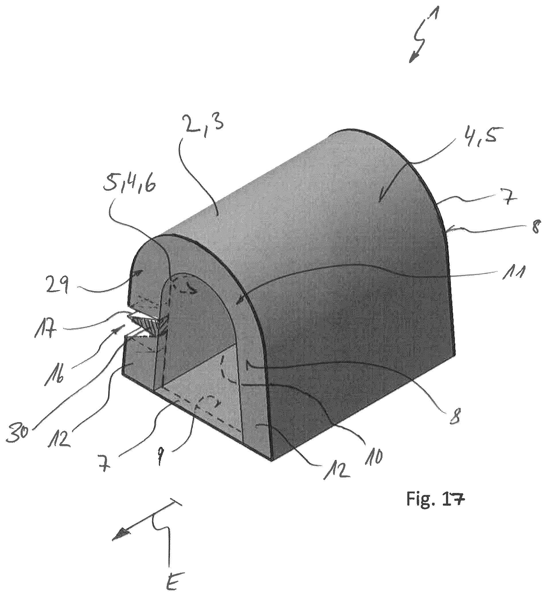 Patent US12102954 Figure 7 – Filter element for filtering a device
