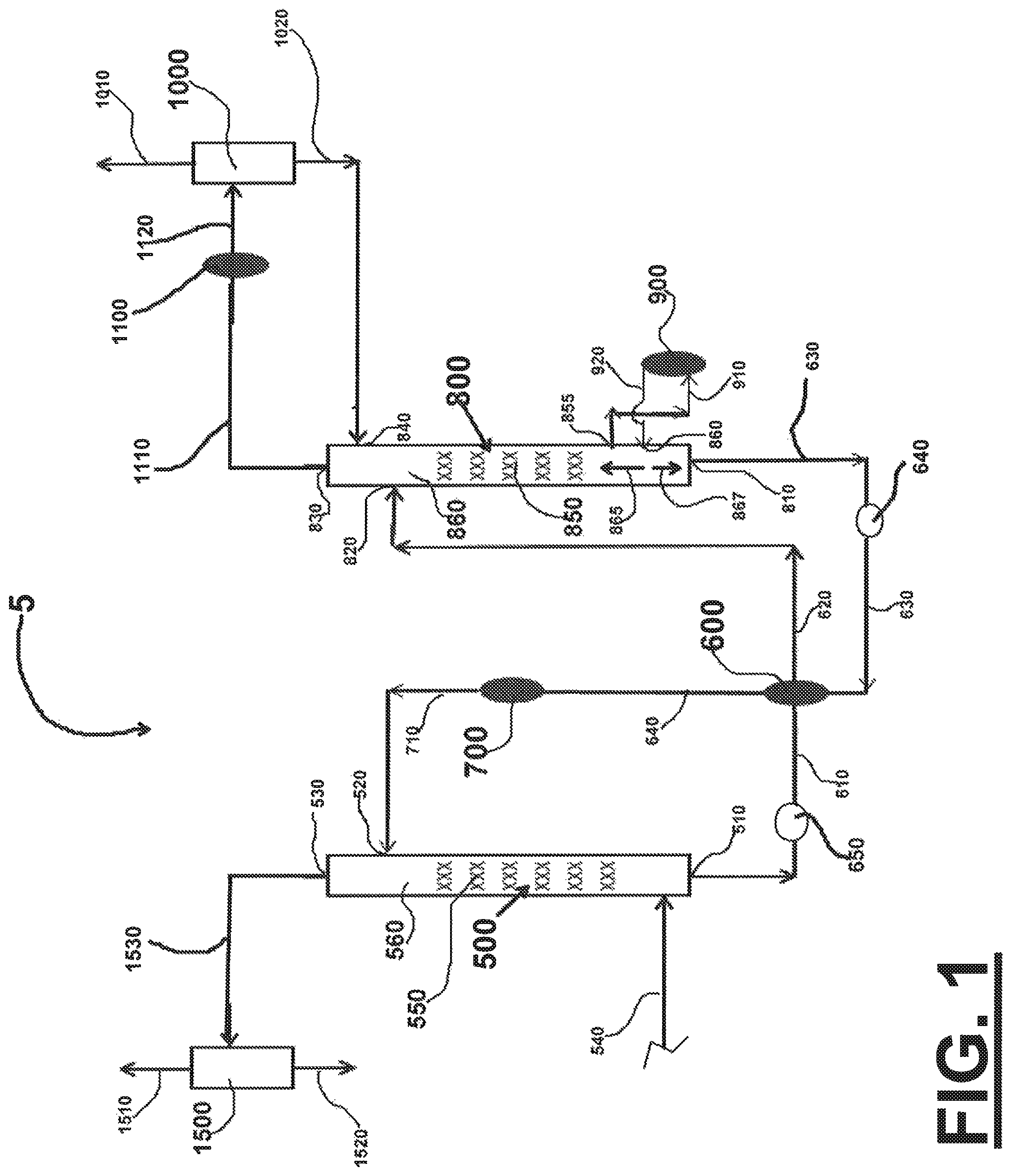 Patent US12102958 — Method and apparatus for recovering absorbing agents in acid gas treatment — Figure 1