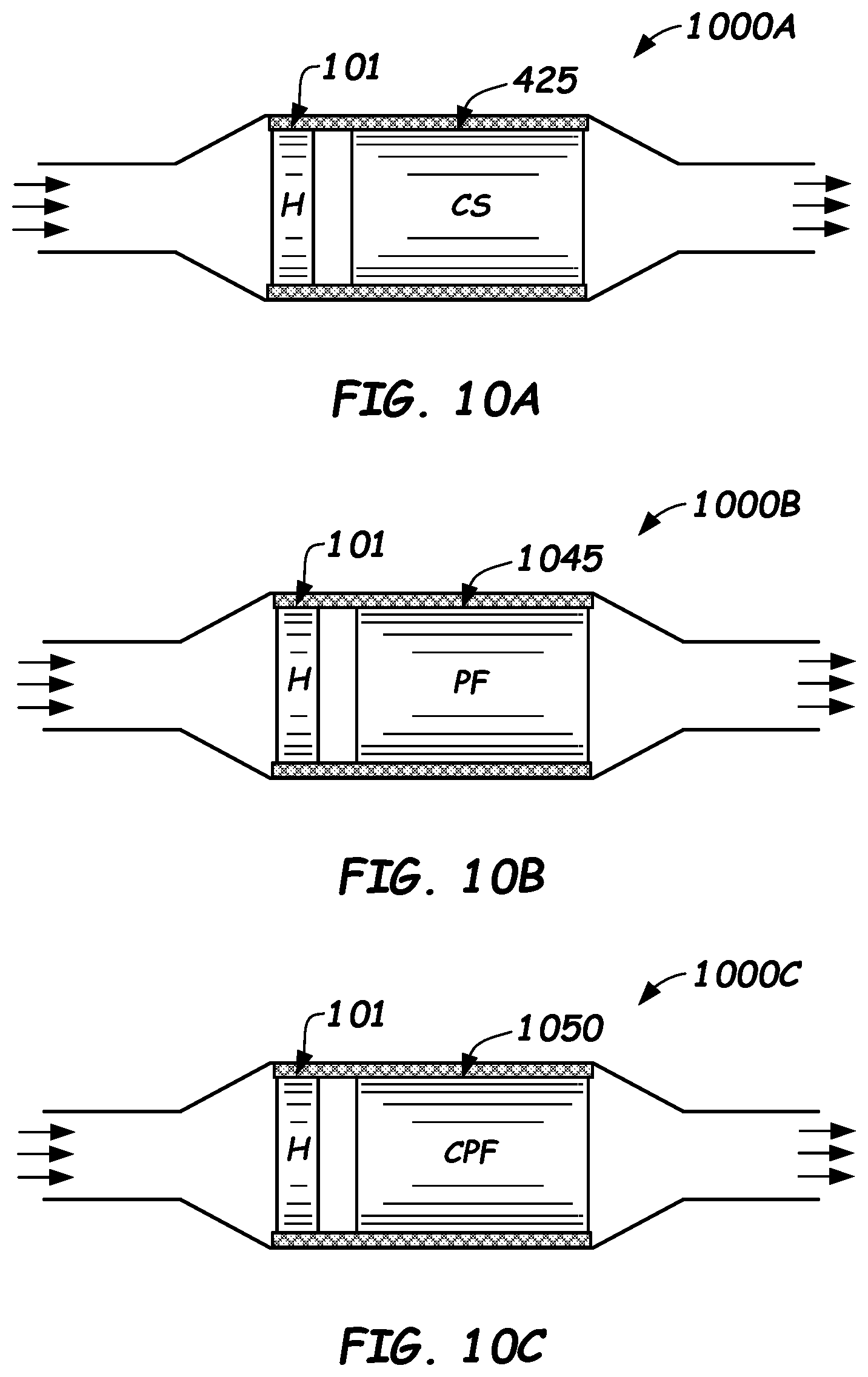 Patent US12102962 Figure 9 – Composite structures, heater apparatus, fast light-off exhaust aftertreatment systems, and methods of manufacturing and using same
