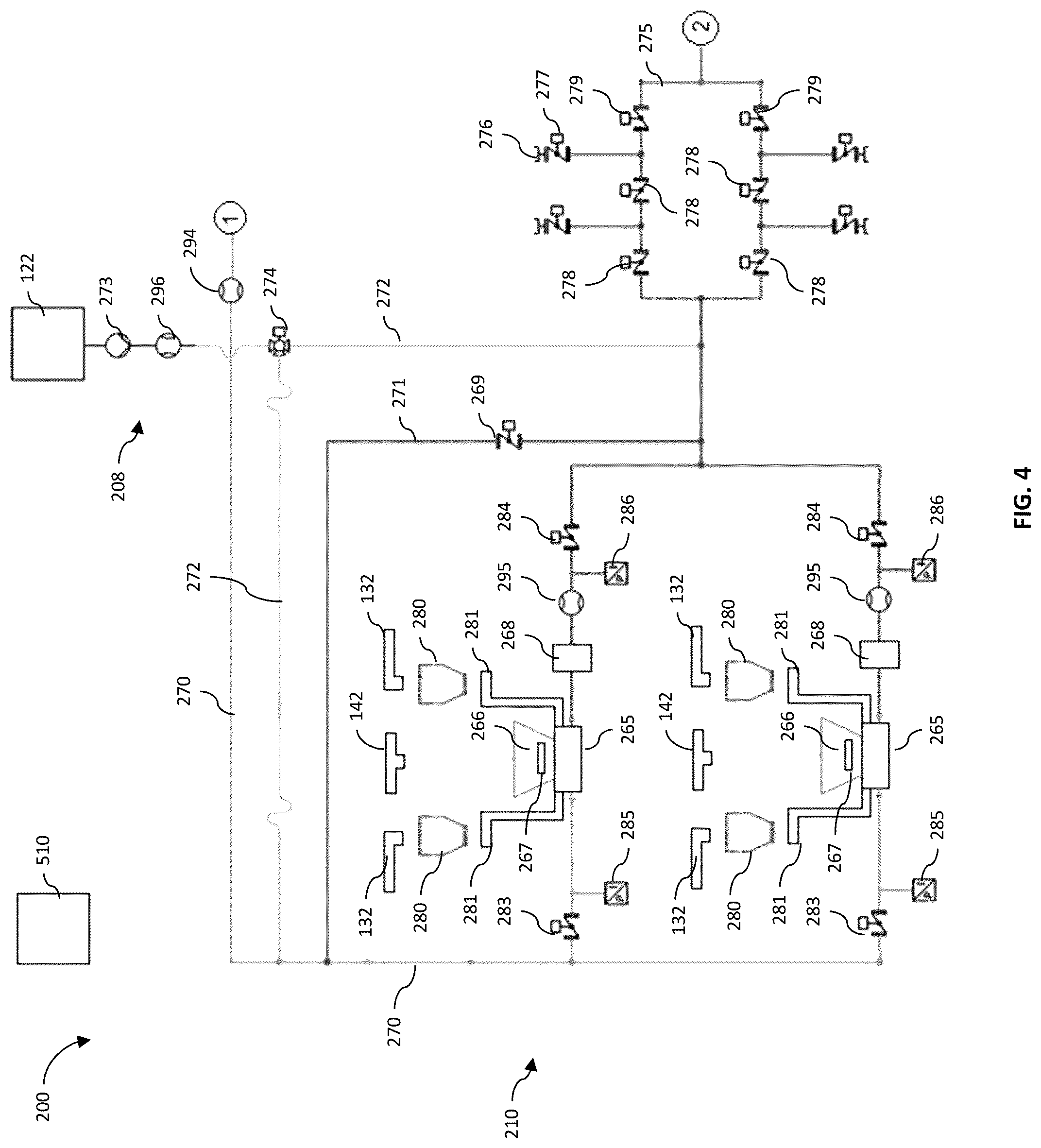 Patent US12102970 Figure 4 – Integrated process delivery at wellsite