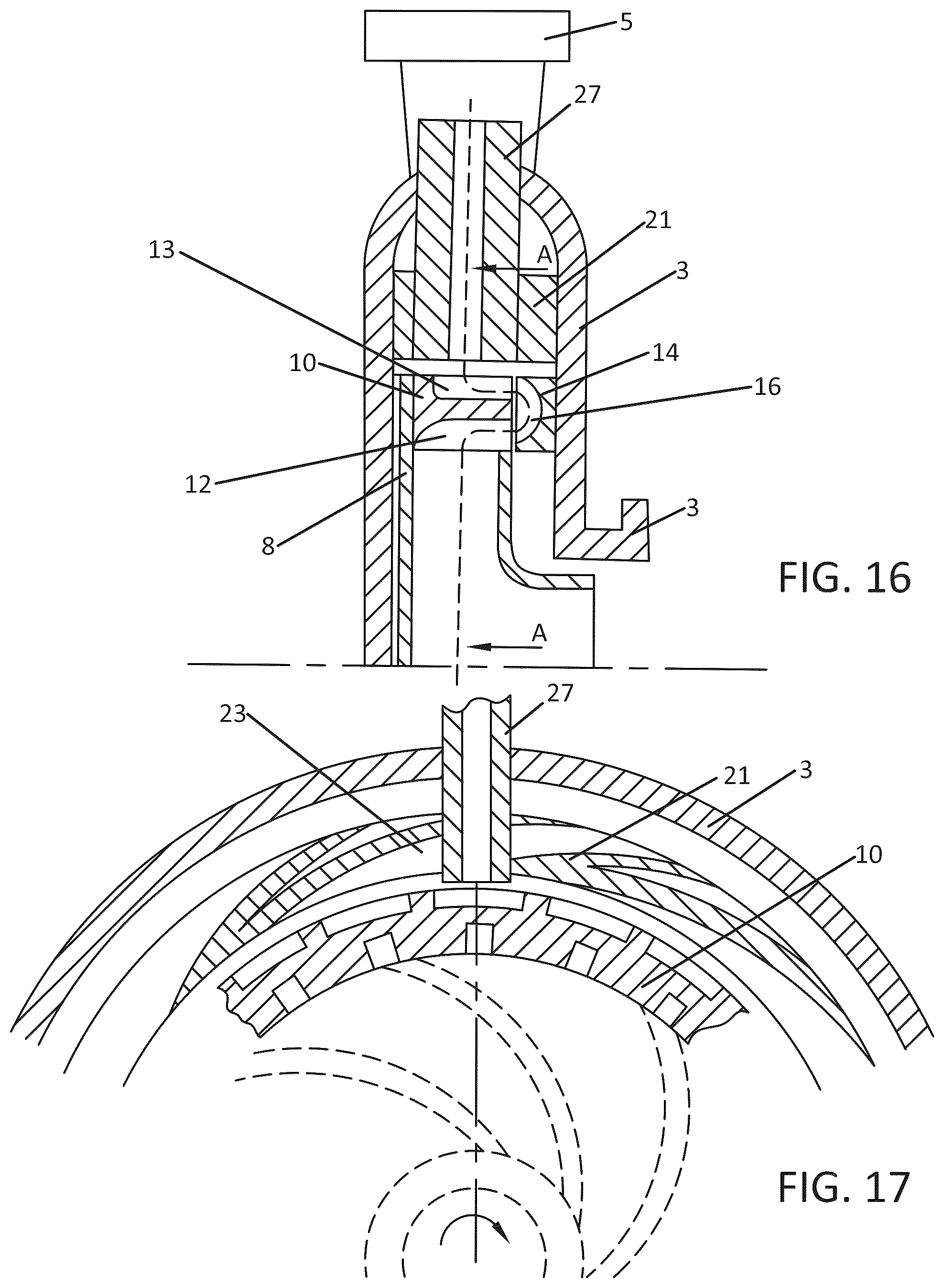 Patent US12102971 Figure 10 – Generator of a vortex braid broken up into a system of toroid vortices