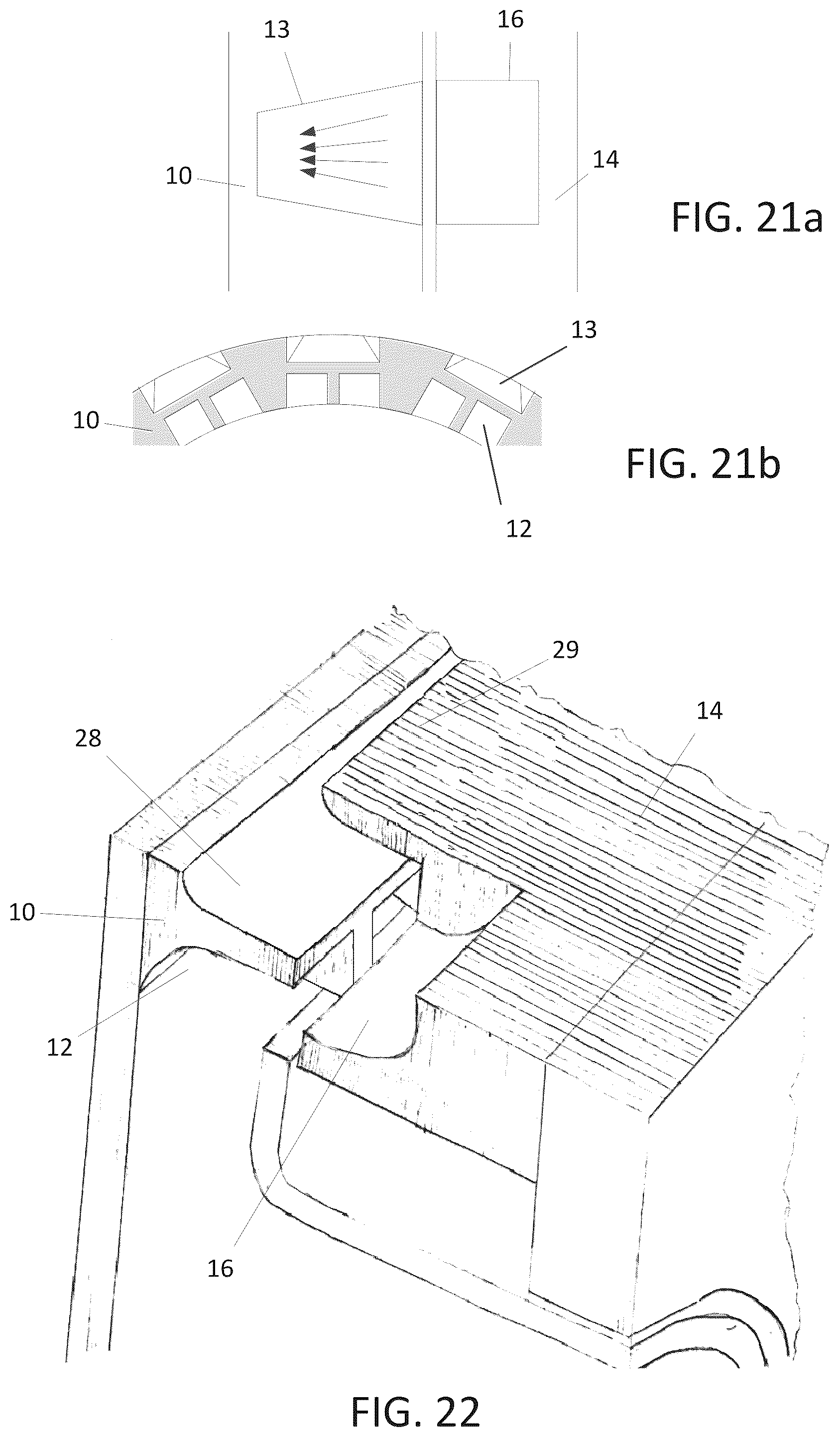 Patent US12102971 Figure 13 – Generator of a vortex braid broken up into a system of toroid vortices
