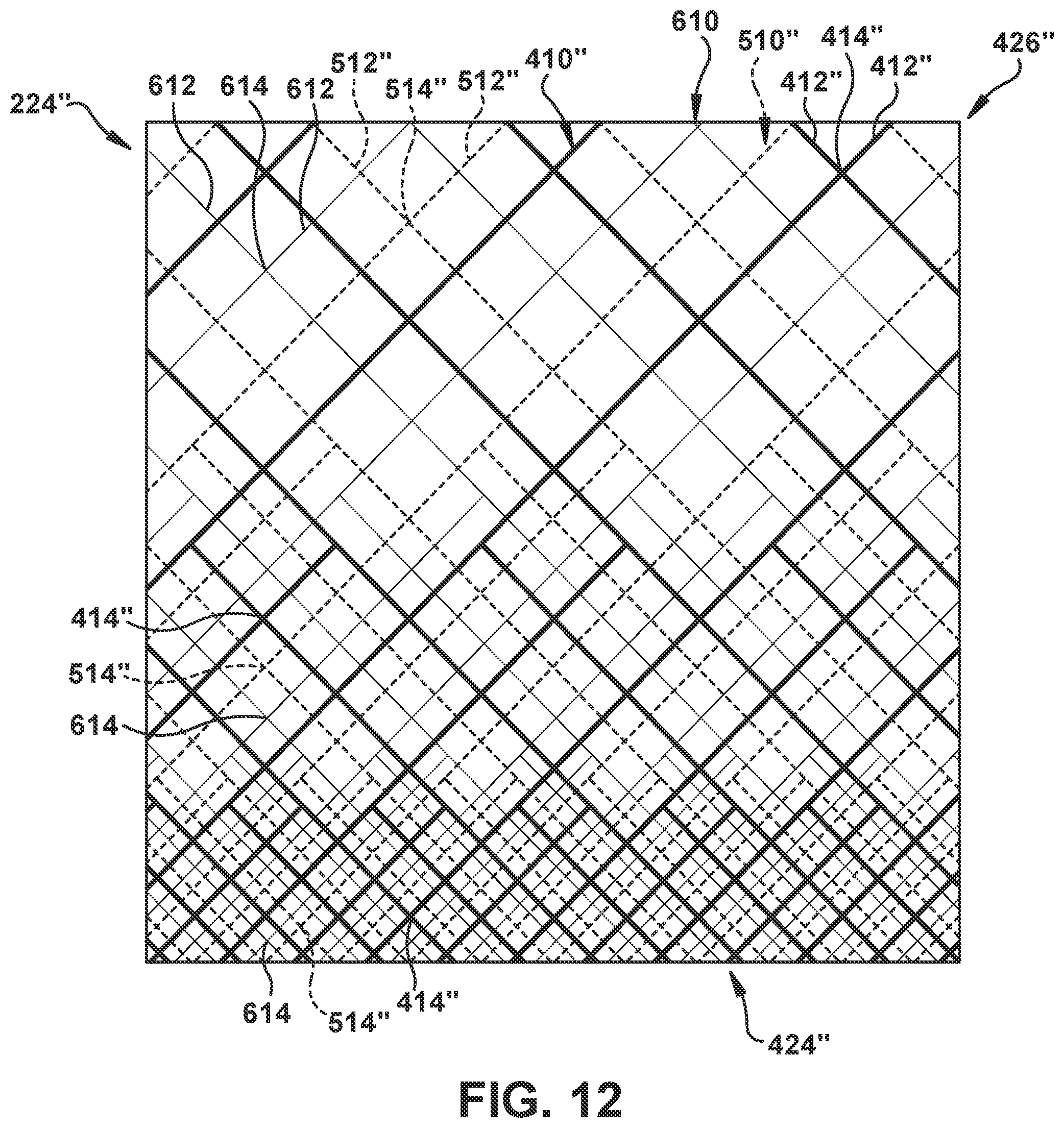 Patent US12102975 Figure 10 – Lattice structure for sparging evaporator in catalytic inerting system