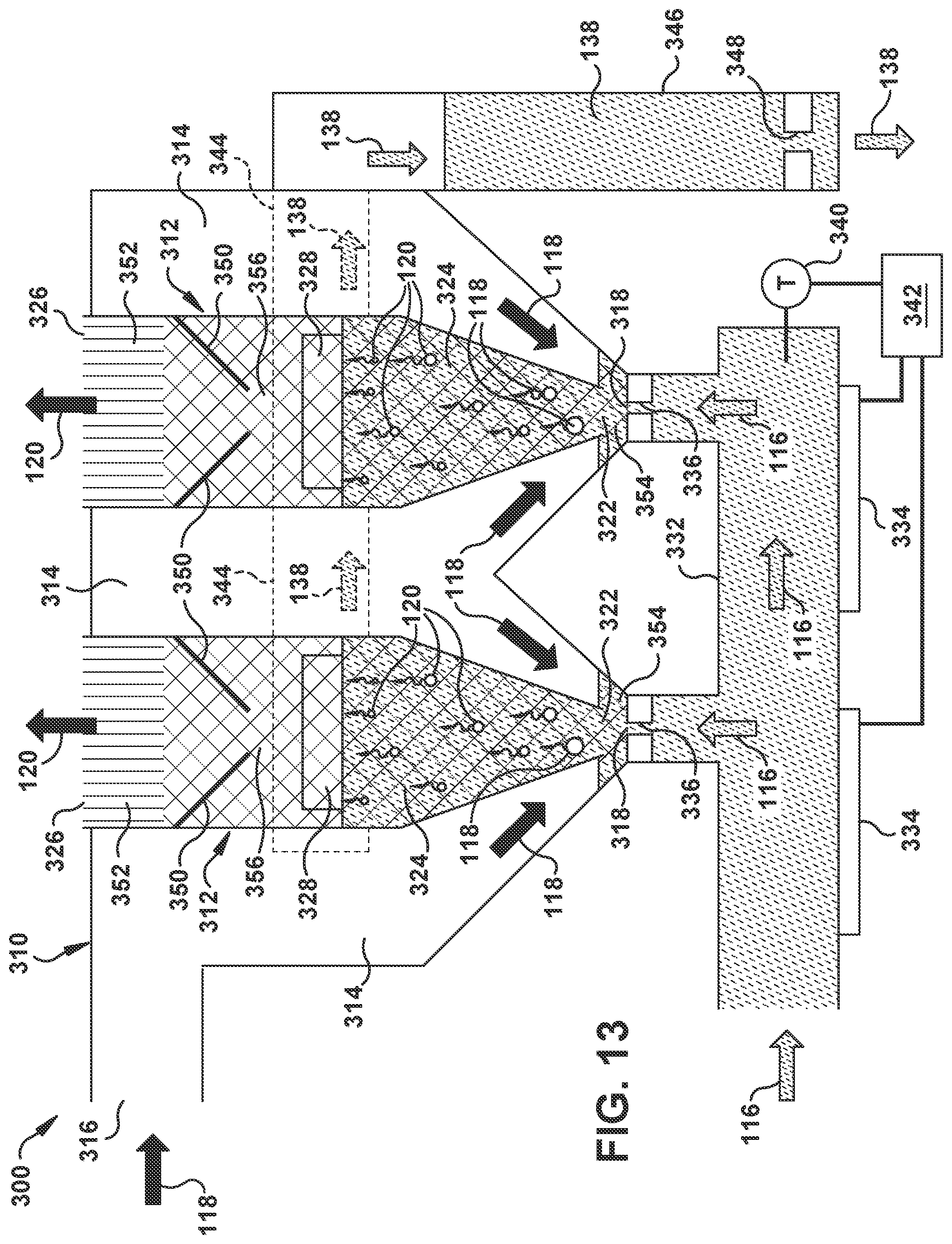 Patent US12102975 Figure 11 – Lattice structure for sparging evaporator in catalytic inerting system