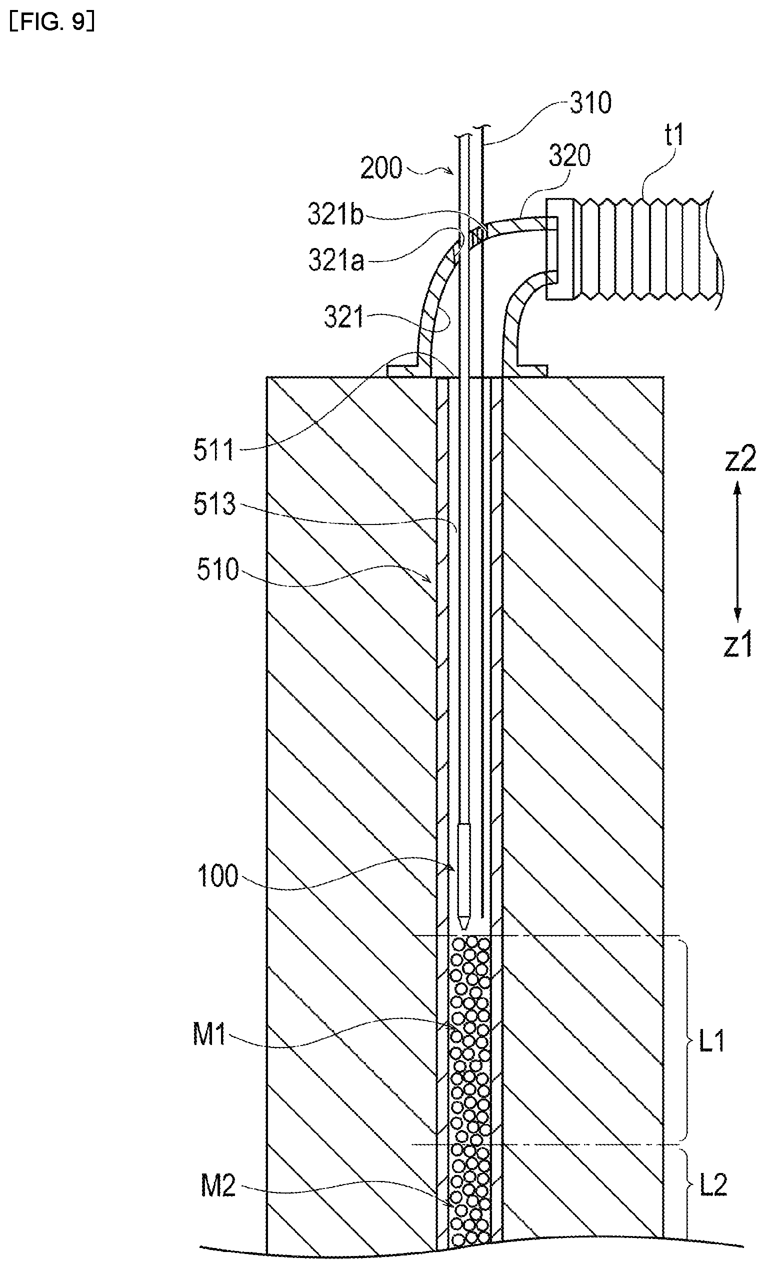 Patent US12102995 Figure 6 – Nozzle, solid matter unloading device, solid matter unloading system, and solid matter unloading method
