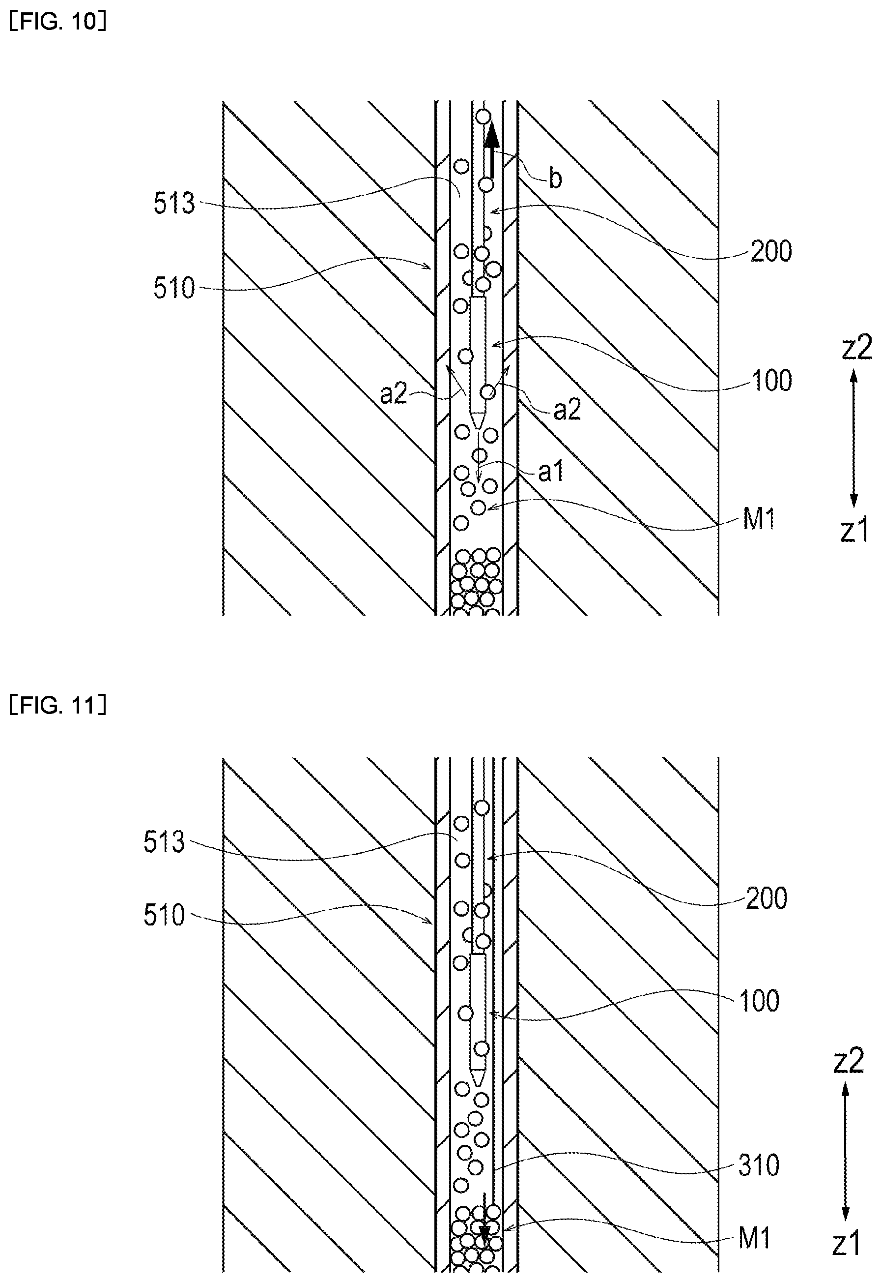 Patent US12102995 Figure 7 – Nozzle, solid matter unloading device, solid matter unloading system, and solid matter unloading method