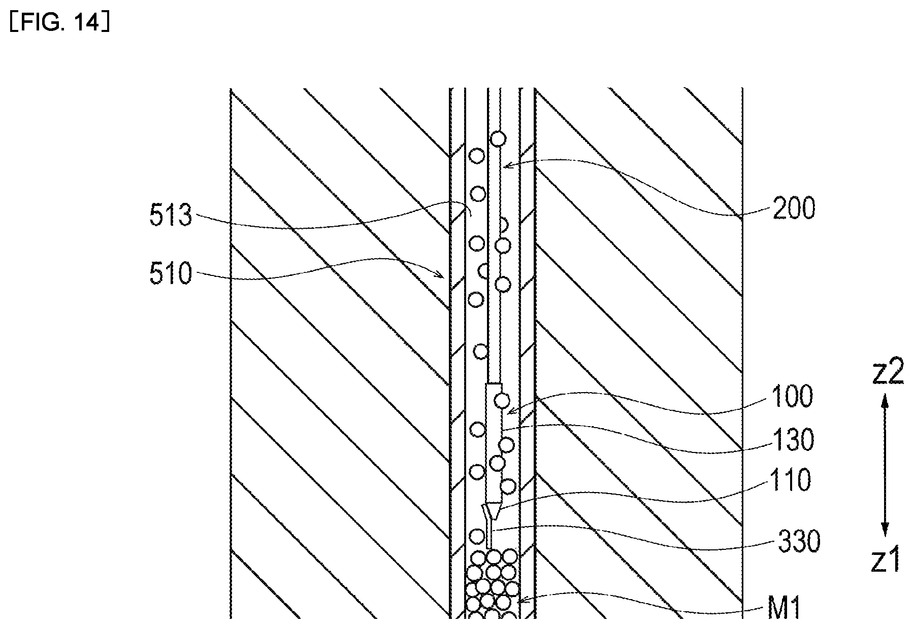 Patent US12102995 Figure 9 – Nozzle, solid matter unloading device, solid matter unloading system, and solid matter unloading method