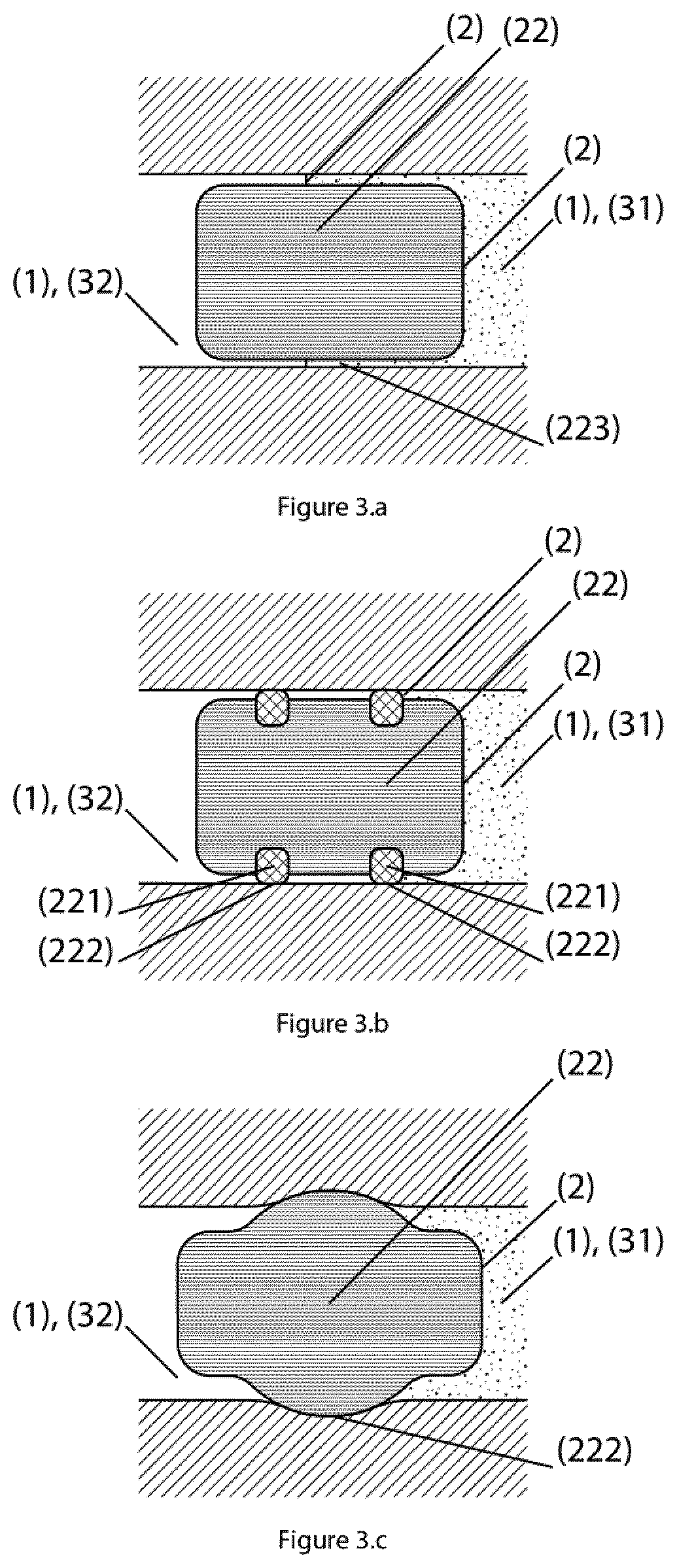 Patent US12102999 Figure 3 – Device and method for handling a particle suspension