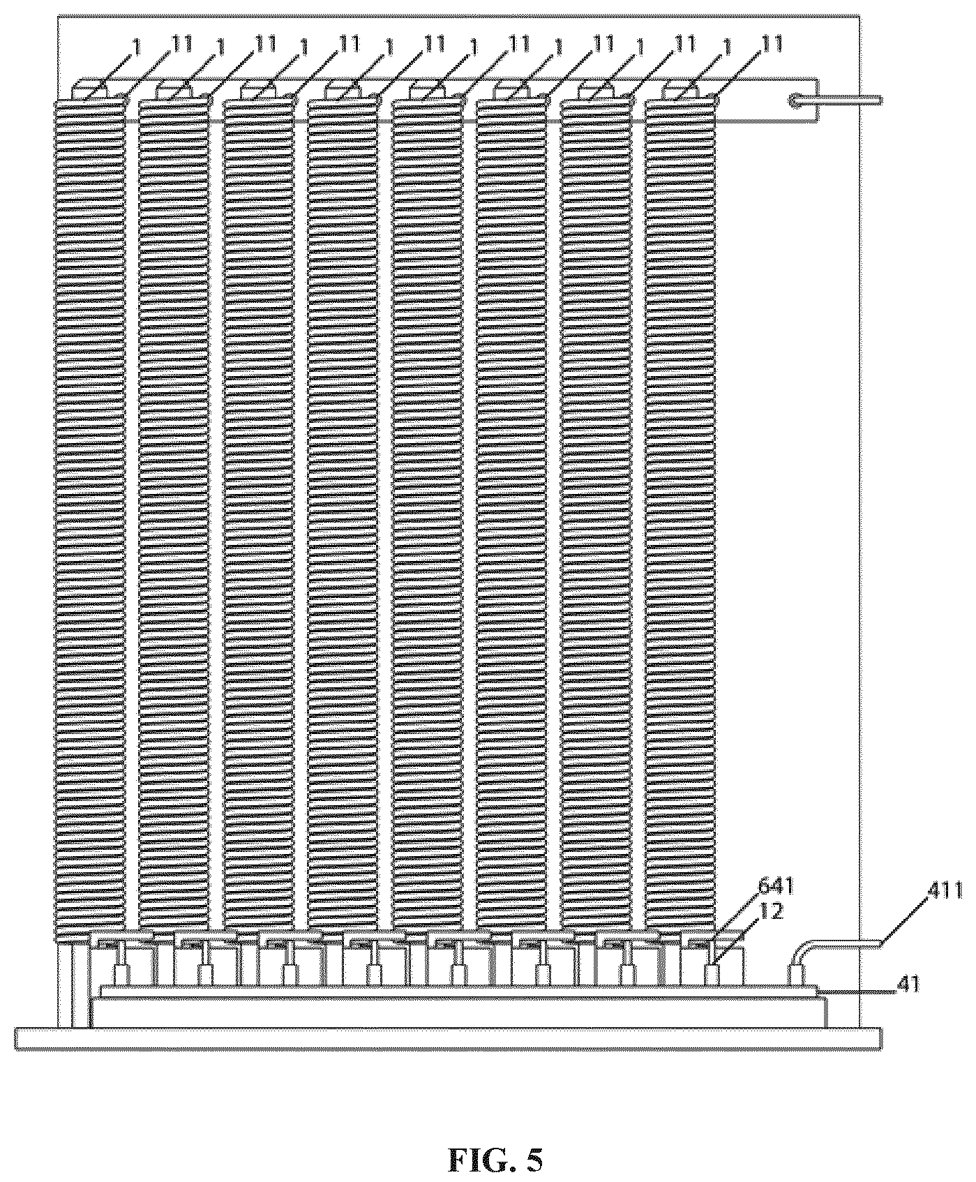 Patent US12102999 Figure 5 – Device and method for handling a particle suspension